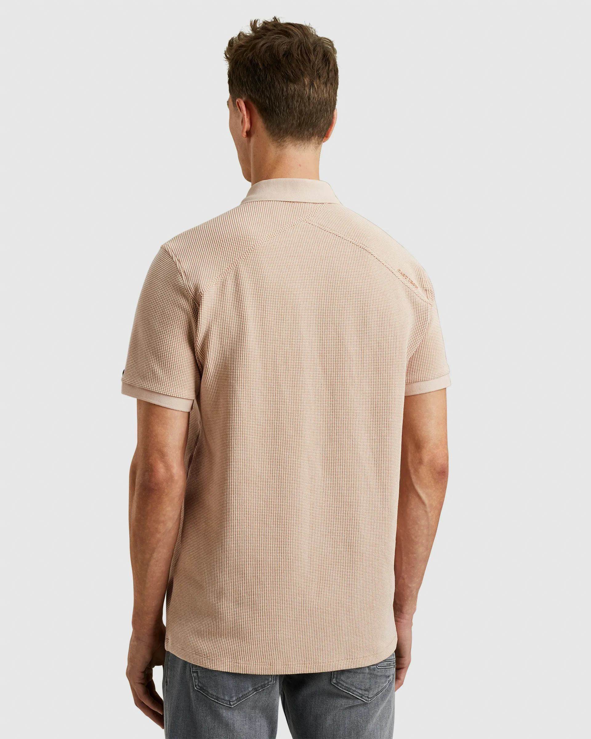 Cast Iron Polo SS Ecru 103486-001-L