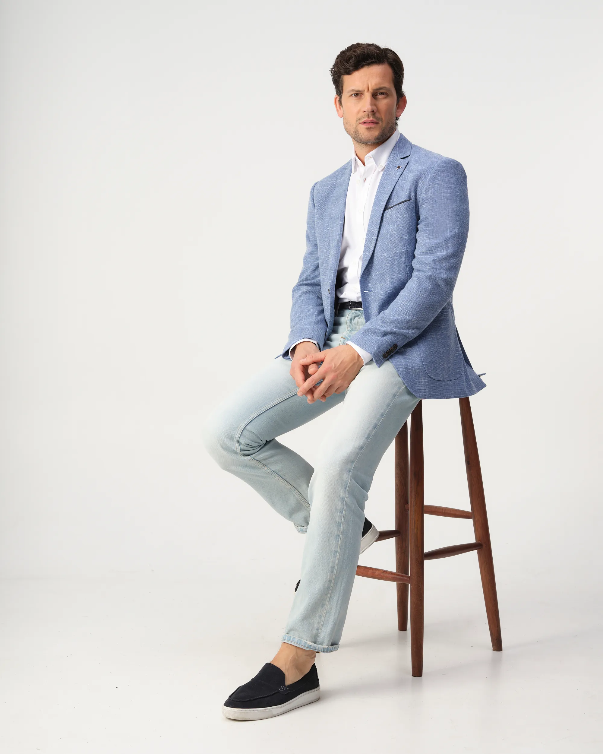 Campbell Sinclair Colbert Blauw uni 103520-001-25