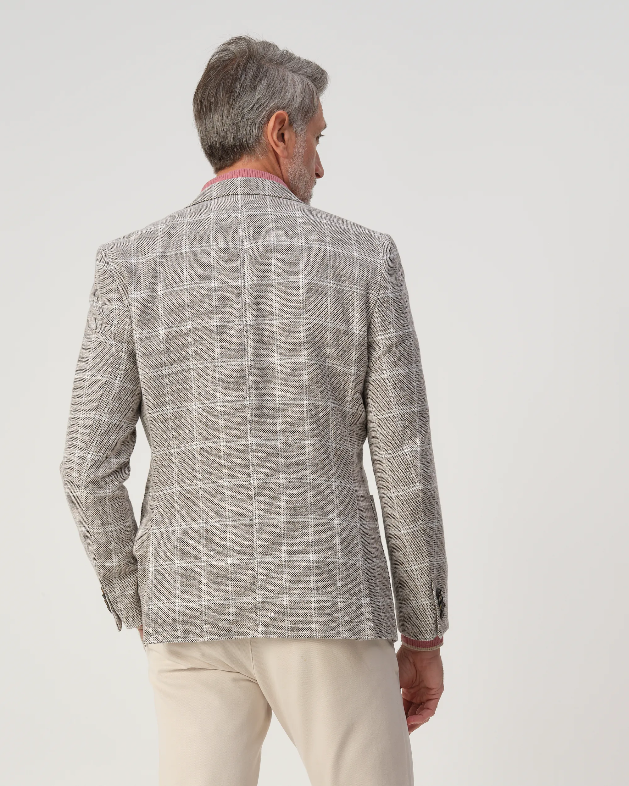 Campbell Templer Colbert Beige grote ruit 103522-001-25