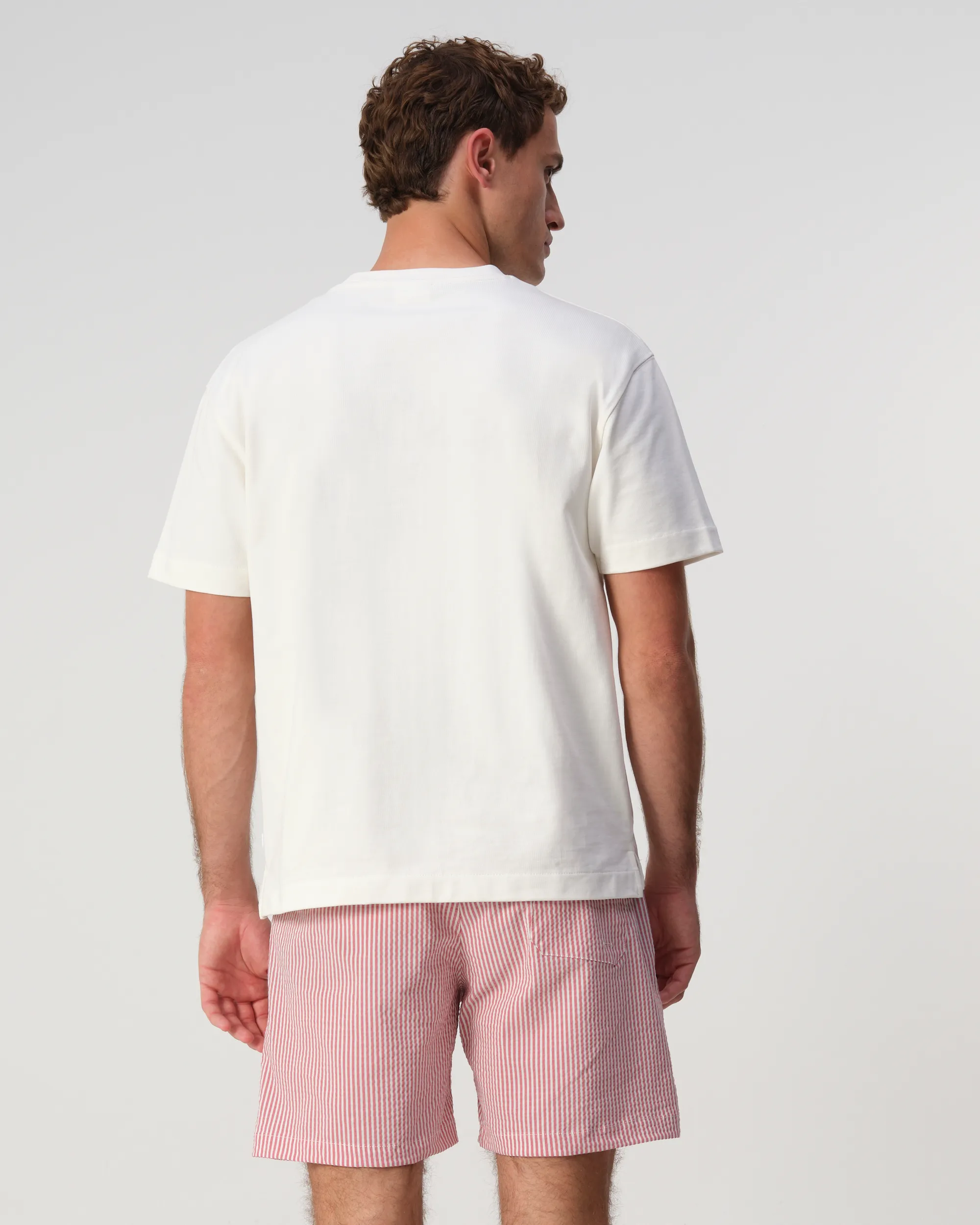 J.C. RAGS Arvin T-shirt Coconut milk 103528-001-L