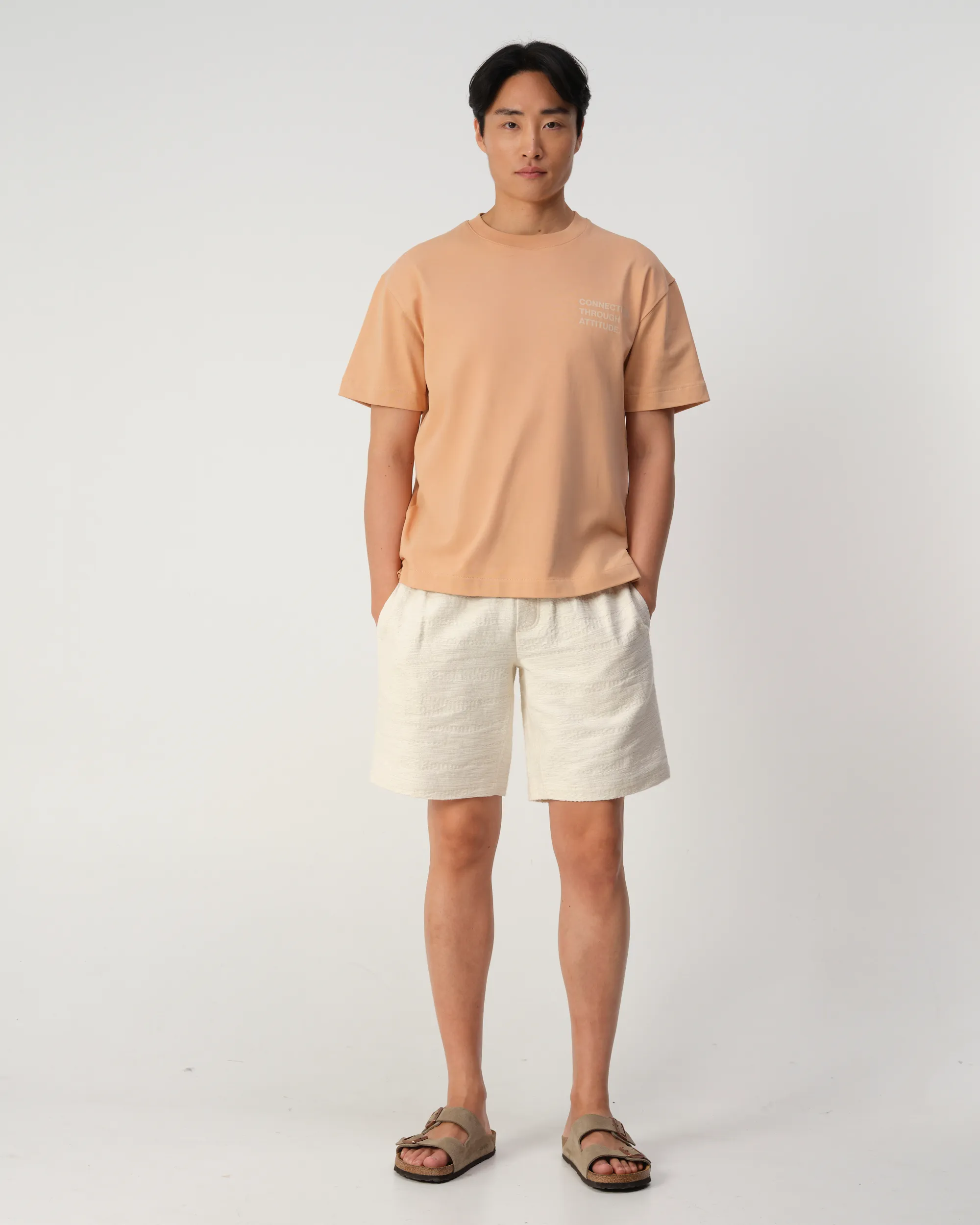 J.C. RAGS Arvin T-shirt Toast orange  103528-004-L