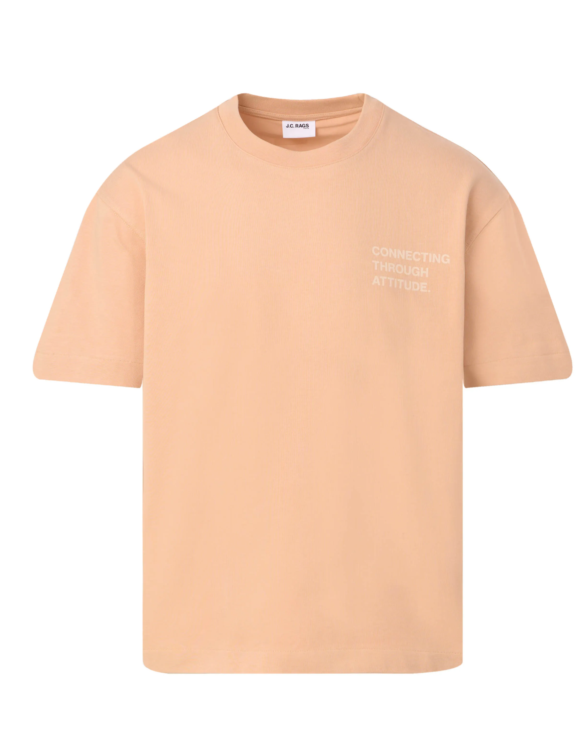 J.C. RAGS Arvin T-shirt Toast orange  103528-004-L