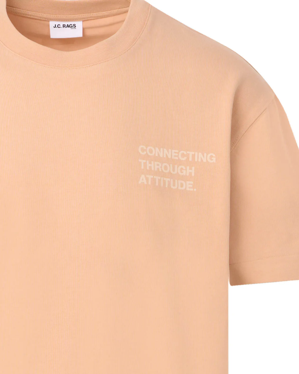 J.C. RAGS Arvin T-shirt Toast orange  103528-004-L