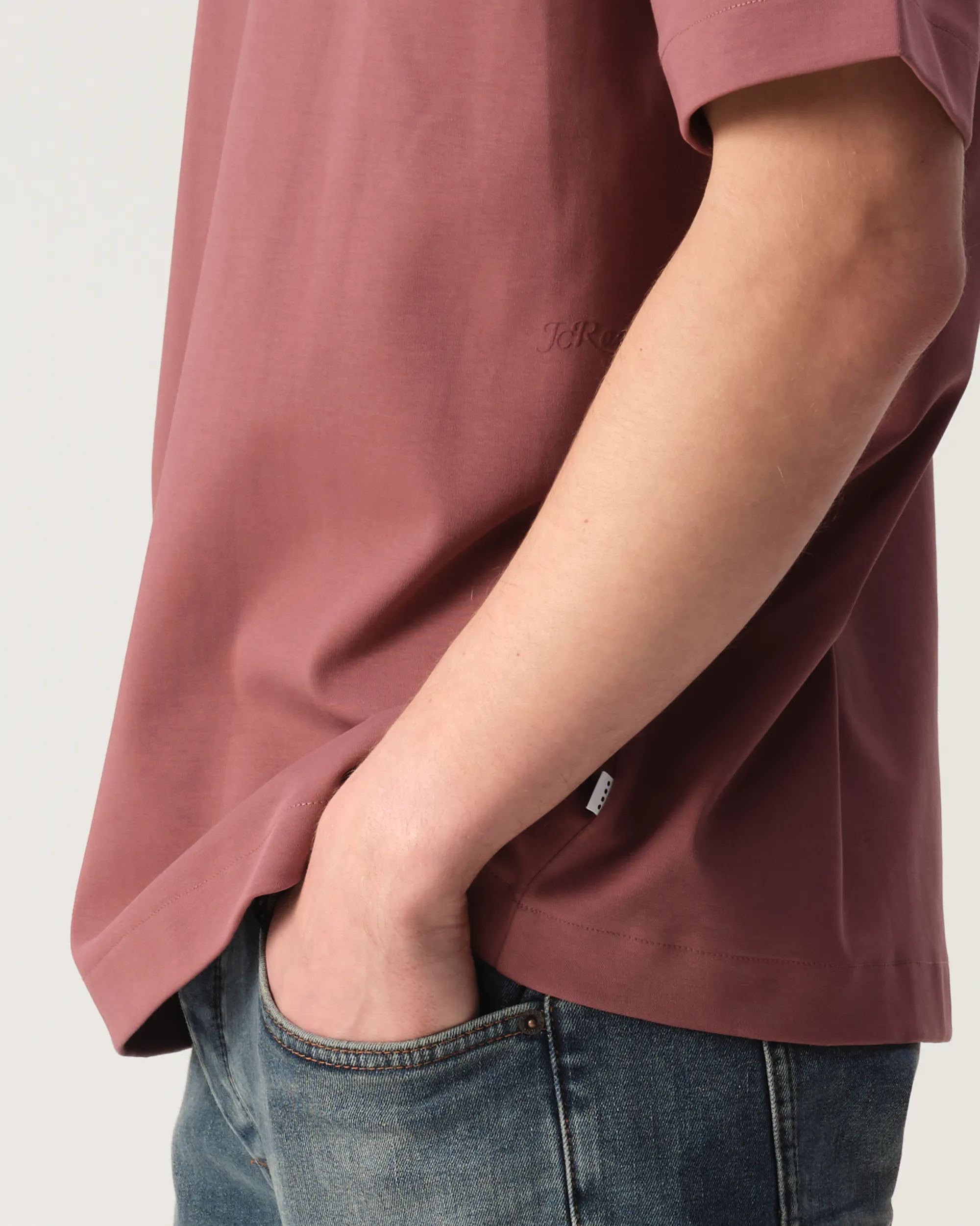 J.C. RAGS Ruben T-shirt Wild Ginger dark red 103533-004-L