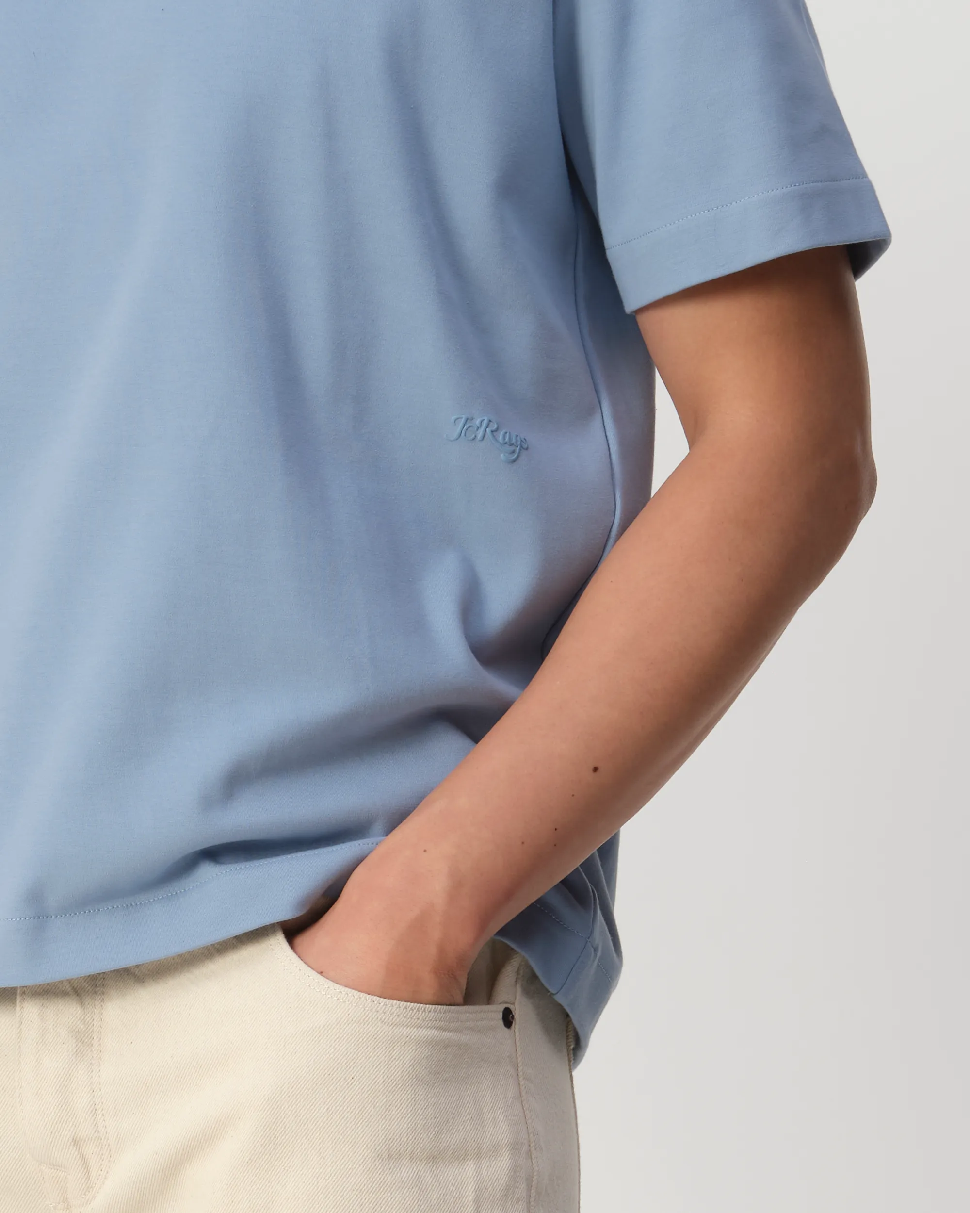 J.C. RAGS Ruben T-shirt Dutch Canal blue 103533-005-L