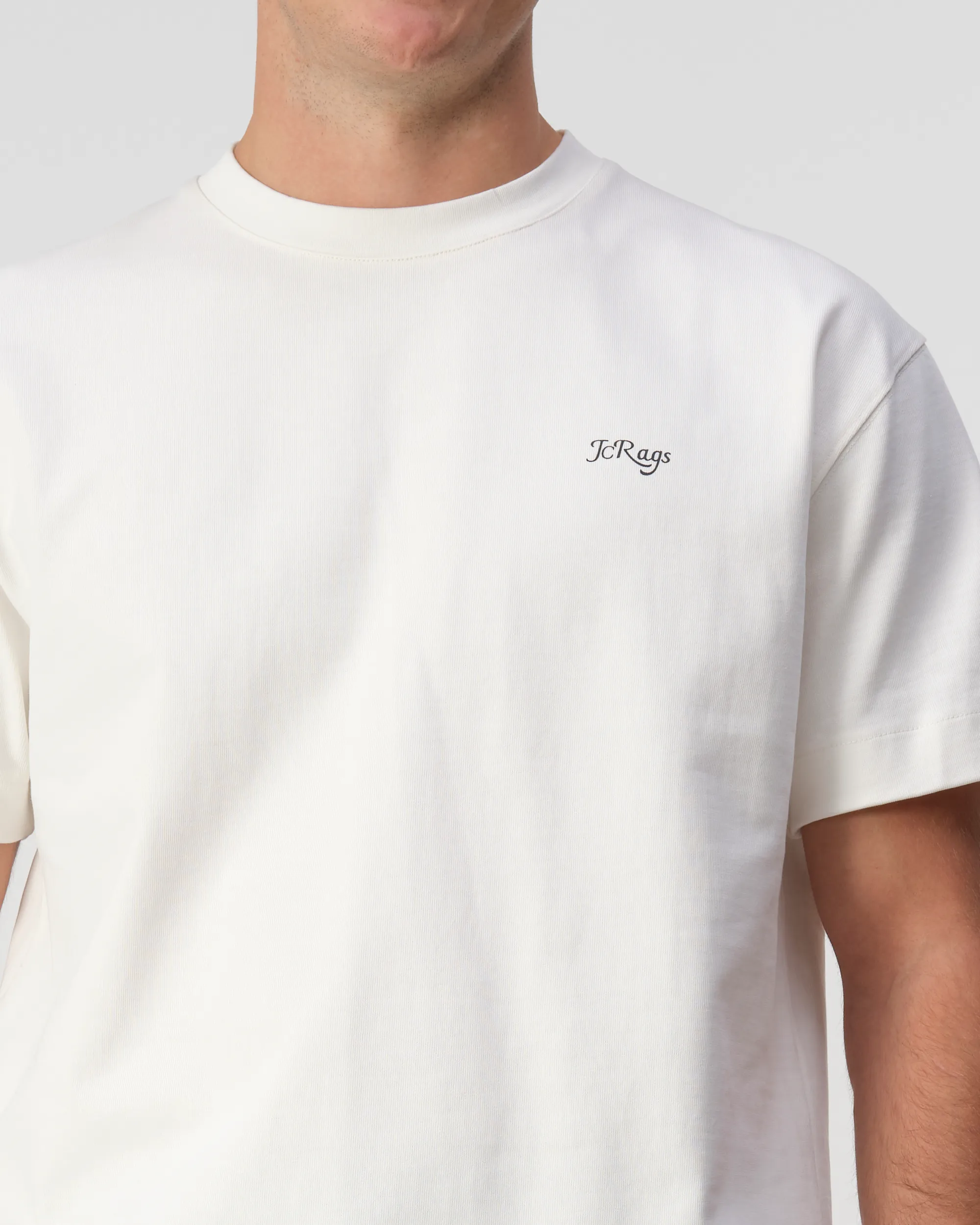 J.C. RAGS Bo T-shirt Coconut milk 103534-001-L