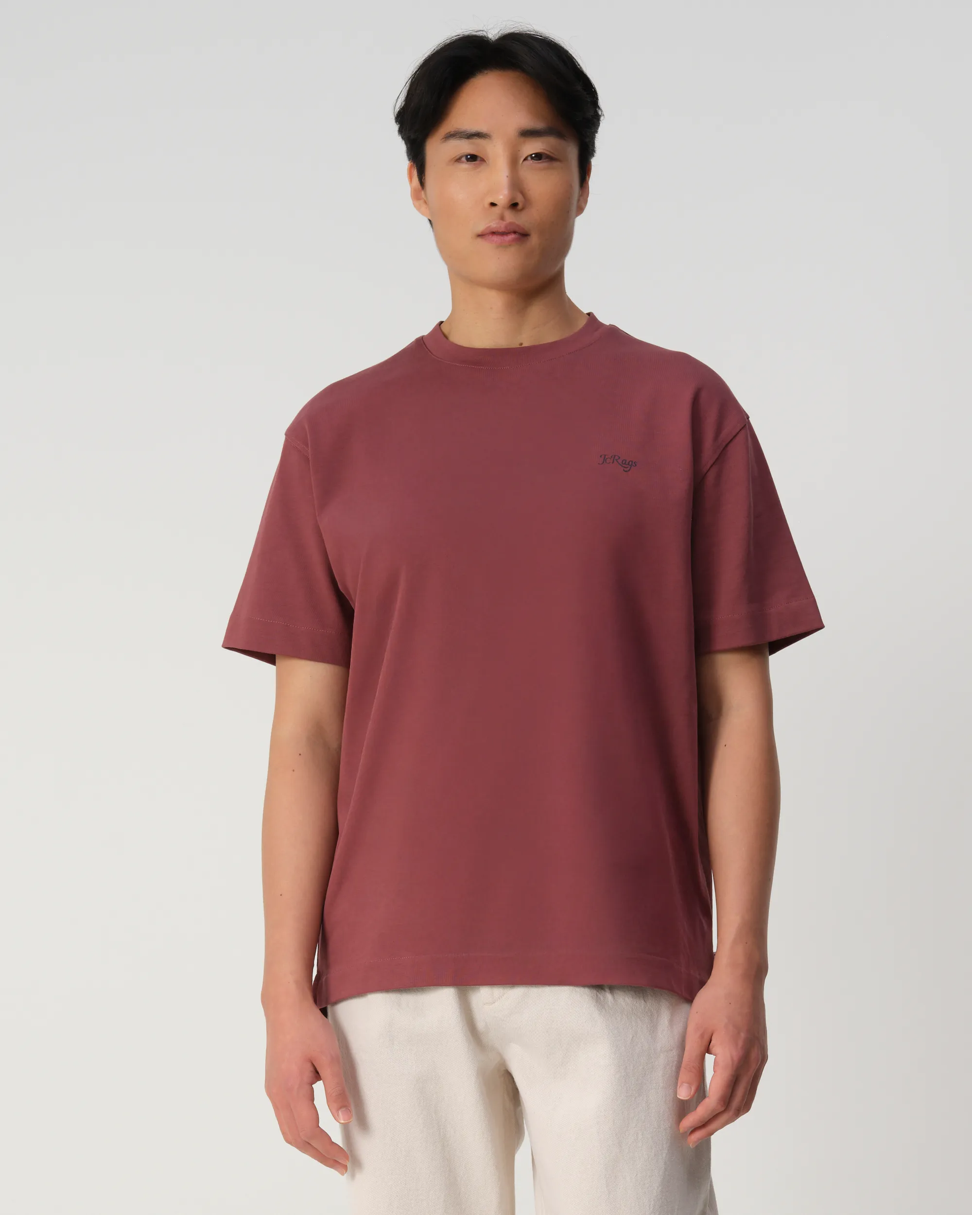 J.C. RAGS Bo T-shirt Wild Ginger dark red 103534-002-L