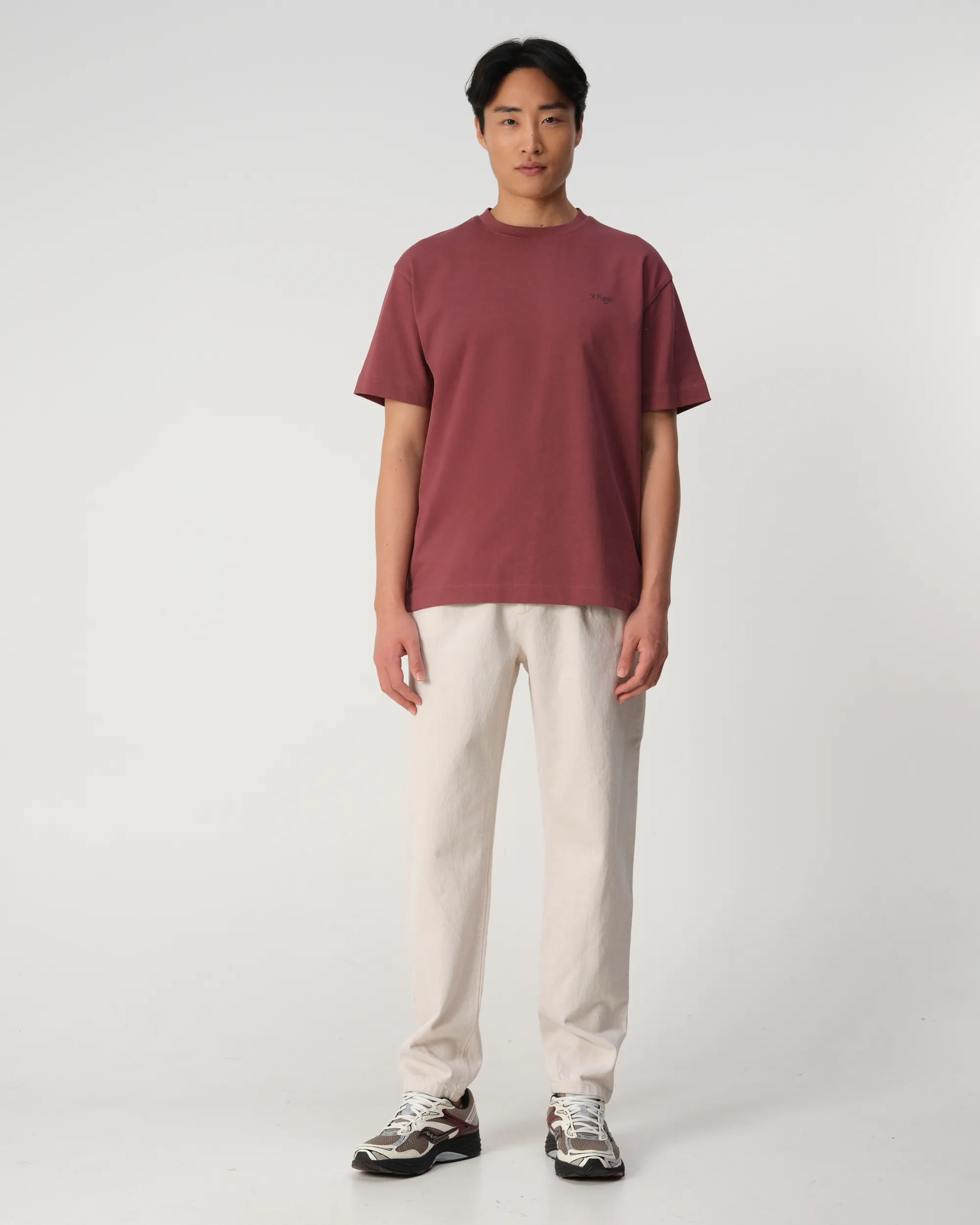 J.C. RAGS Bo T-shirt Wild Ginger dark red 103534-002-L