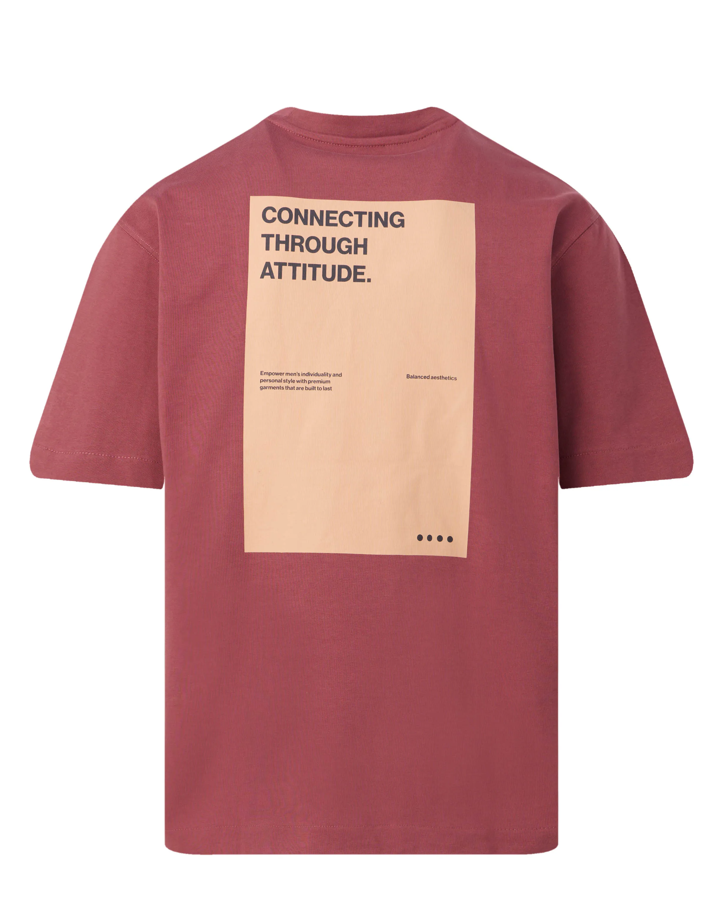 J.C. RAGS Bo T-shirt Wild Ginger dark red 103534-002-L