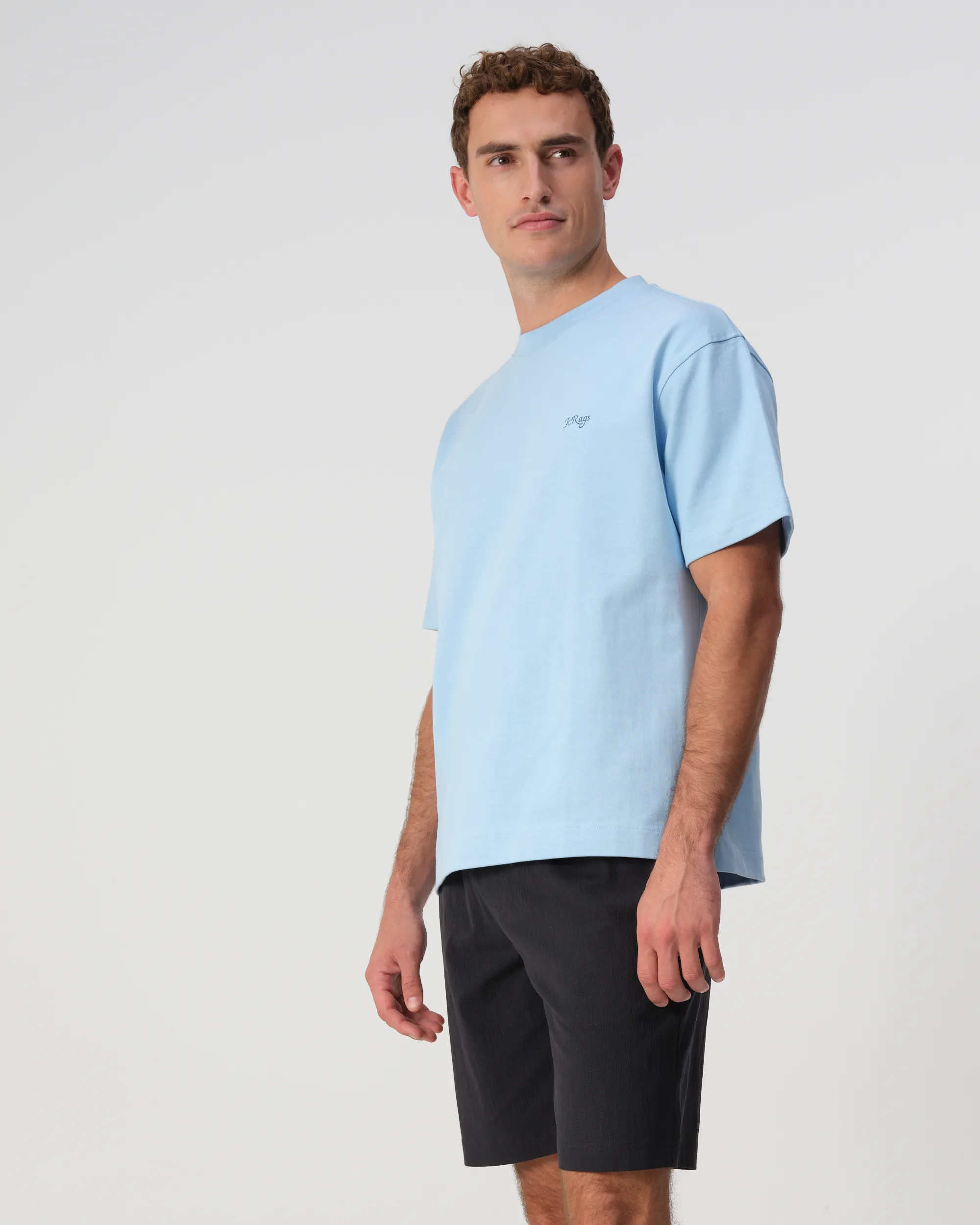 J.C. RAGS Bo T-shirt Dutch Canal blue 103534-003-L