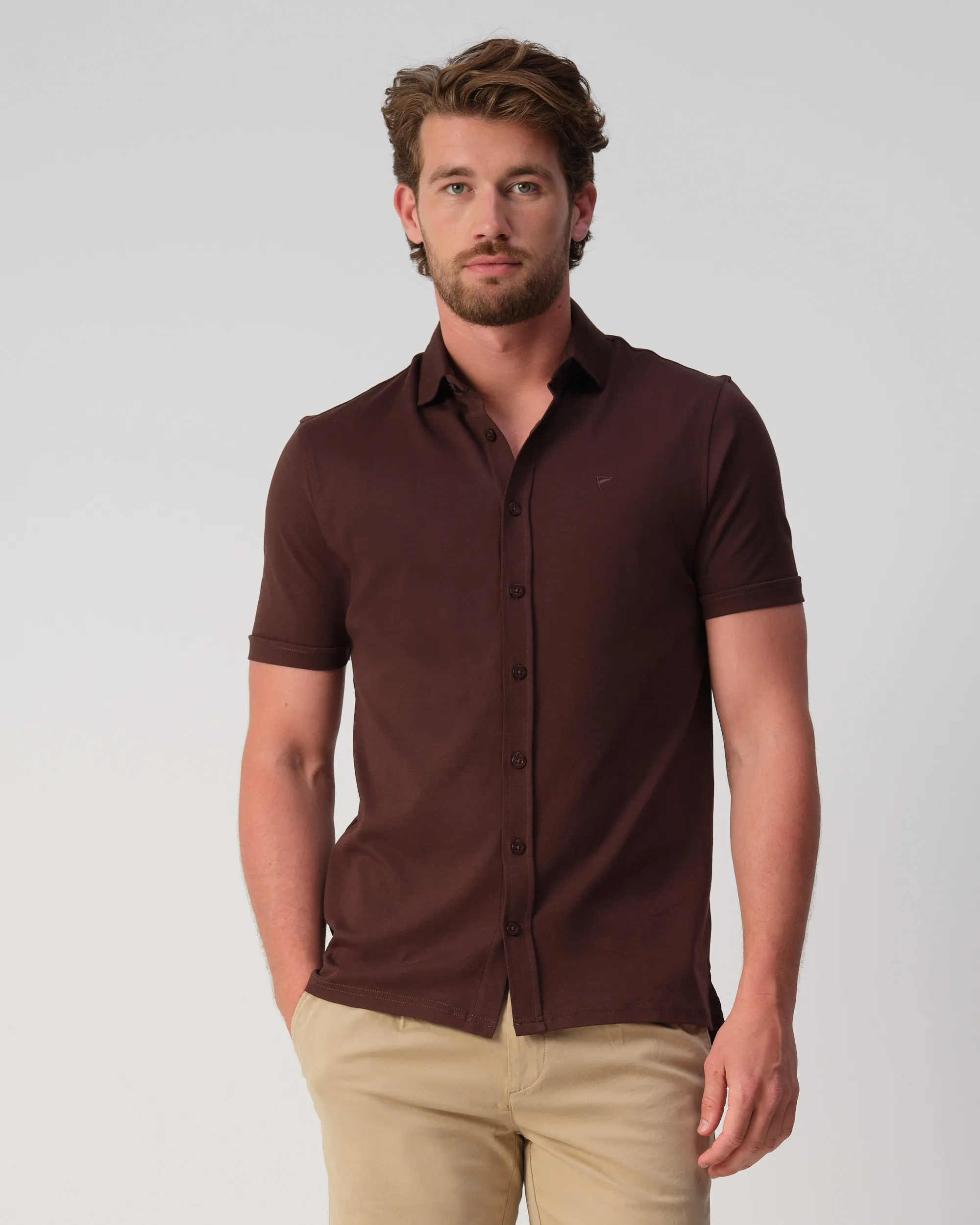 Campbell Francochamp Polo Coffee Bean brown 103543-007-L