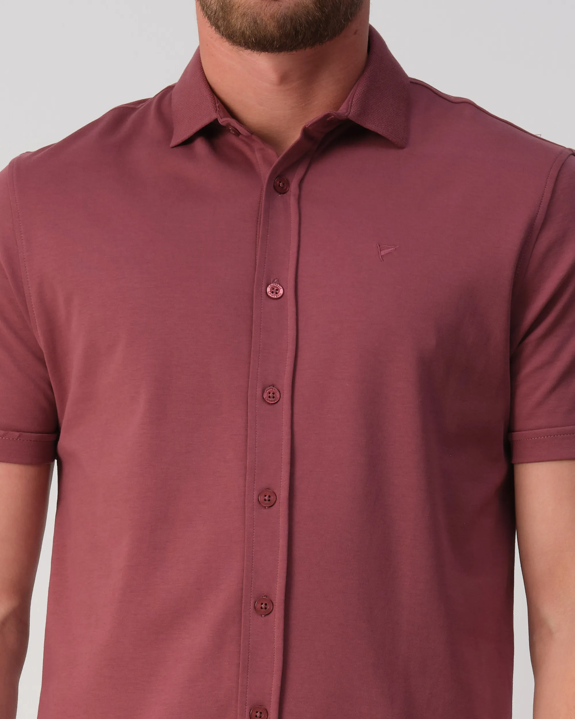 Campbell Francochamp Polo Wild Ginger dark red 103543-008-L