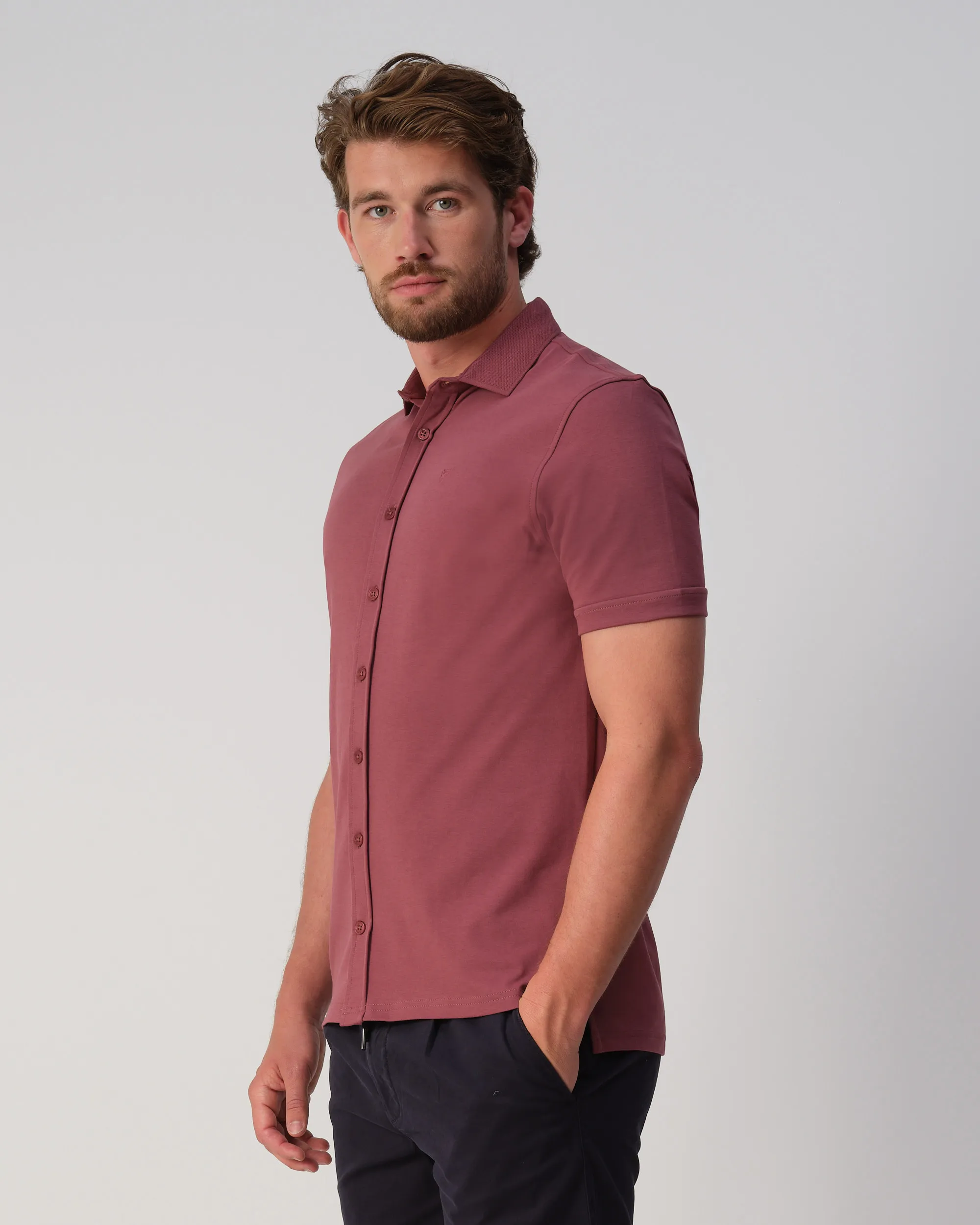 Campbell Francochamp Polo Wild Ginger dark red 103543-008-L
