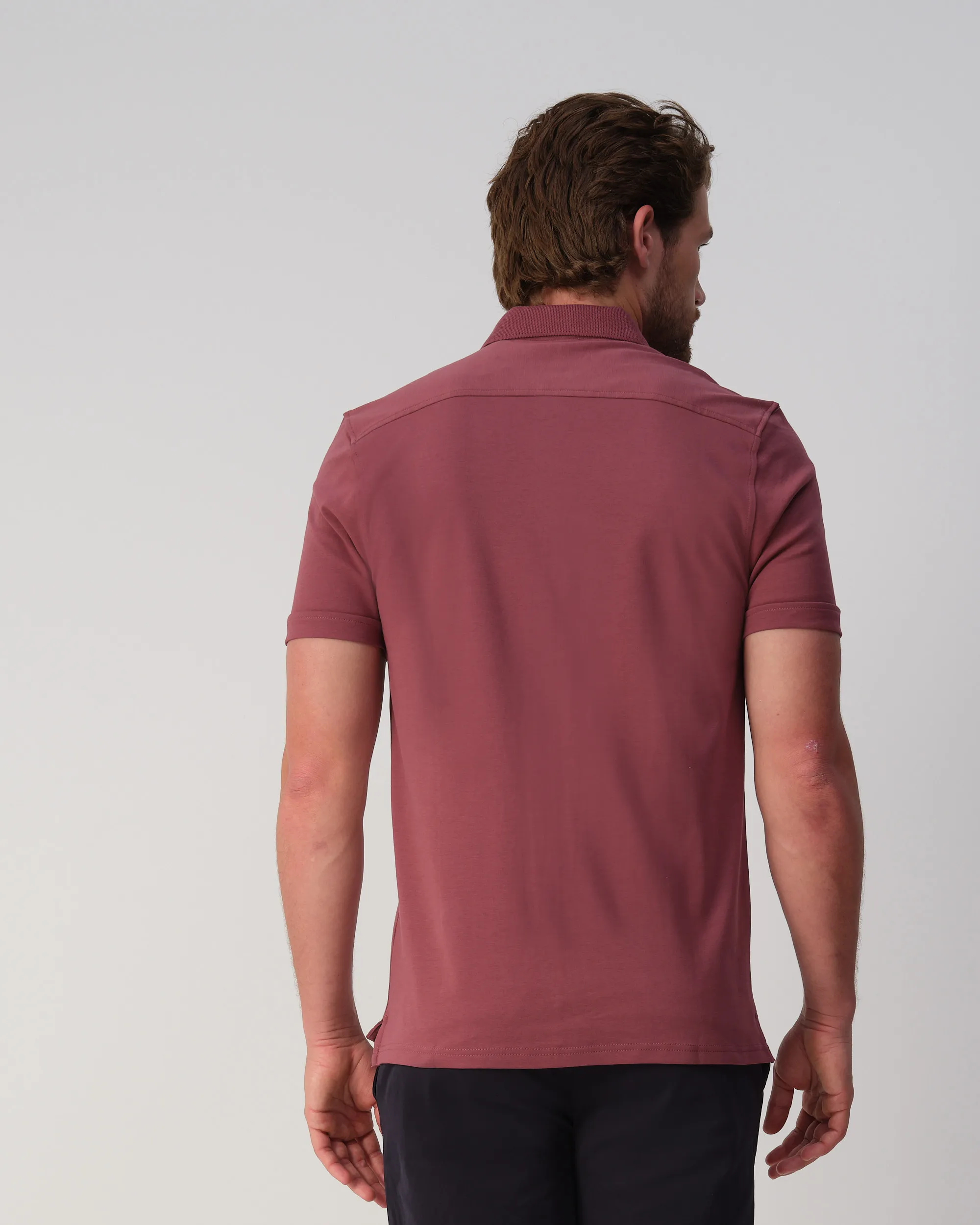 Campbell Francochamp Polo Wild Ginger dark red 103543-008-L