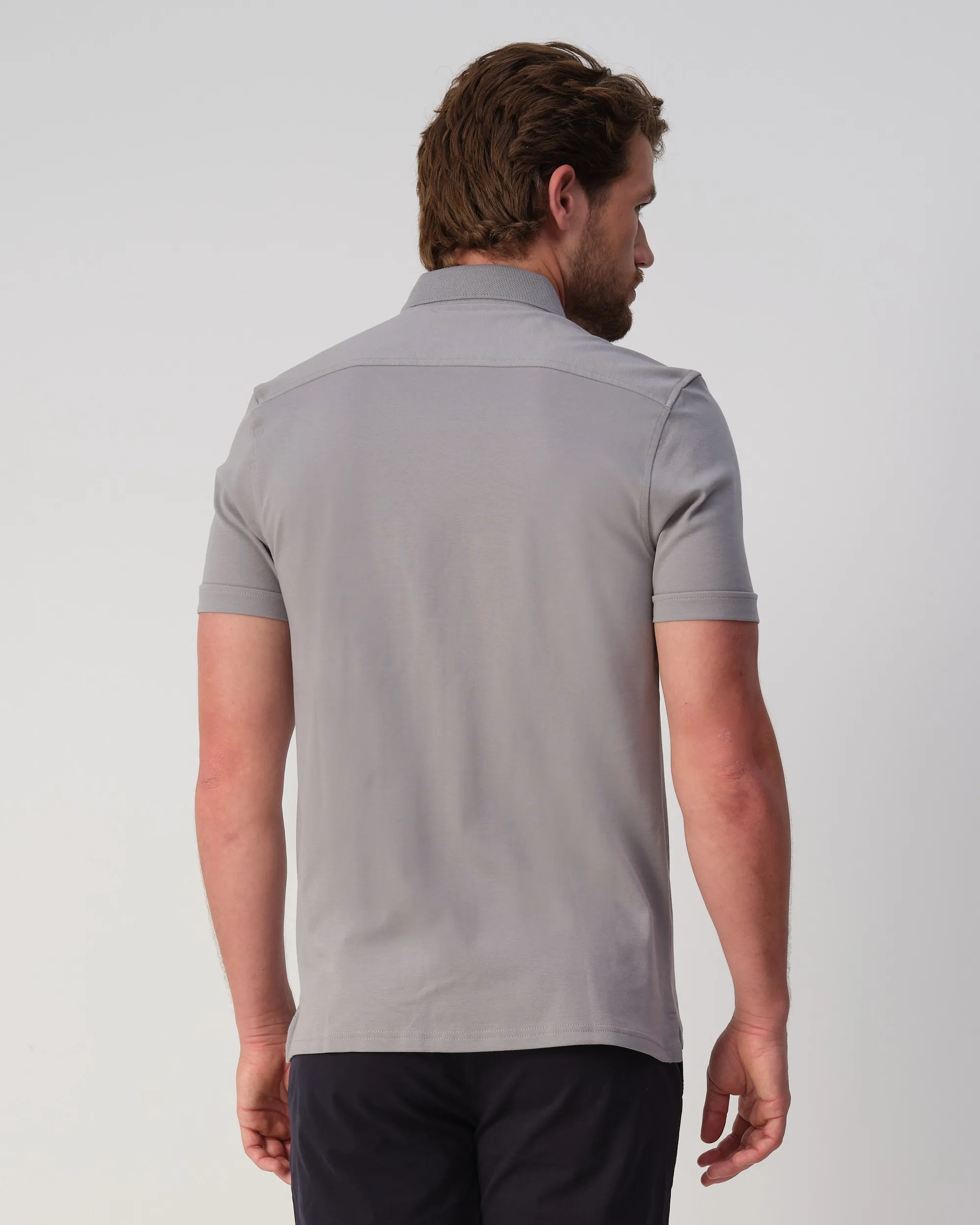 Campbell Francochamp Polo Monument grey 103543-009-L
