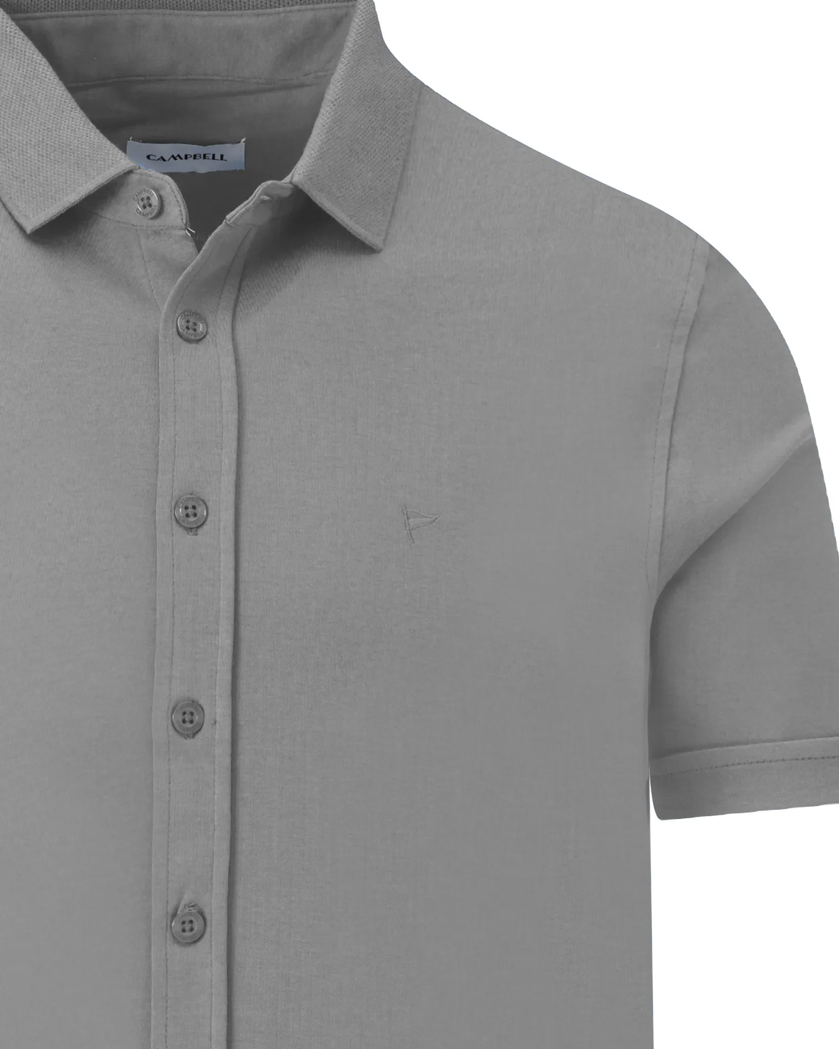 Campbell Francochamp Polo Monument grey 103543-009-L