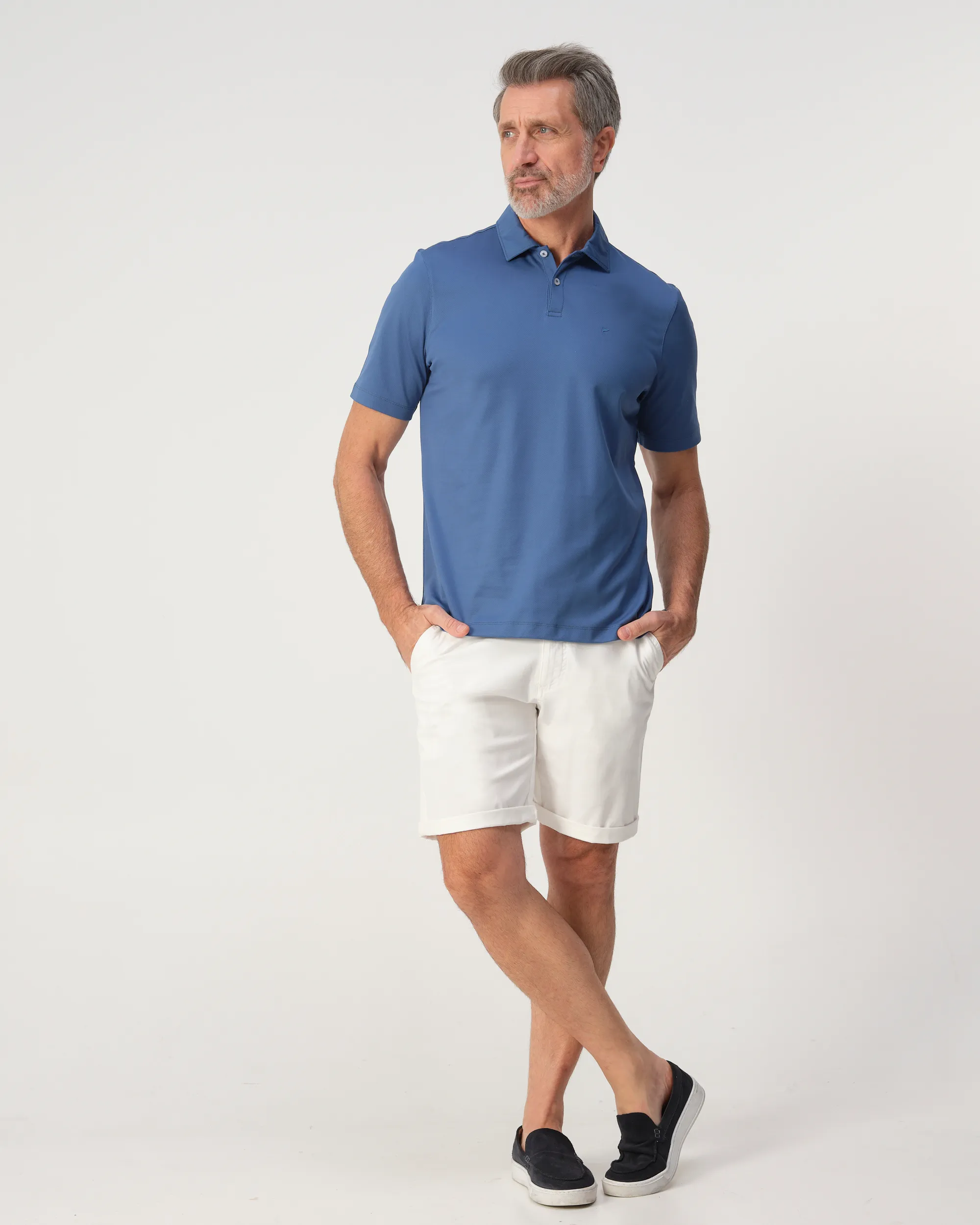 Campbell Gino Polo True Navy 103544-005-L