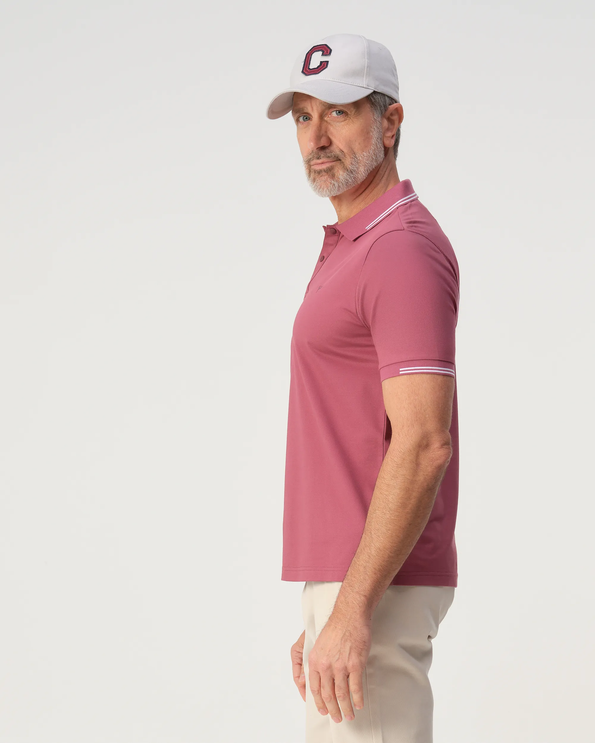 Campbell Gunner Polo Wild Ginger dark red 103545-003-L