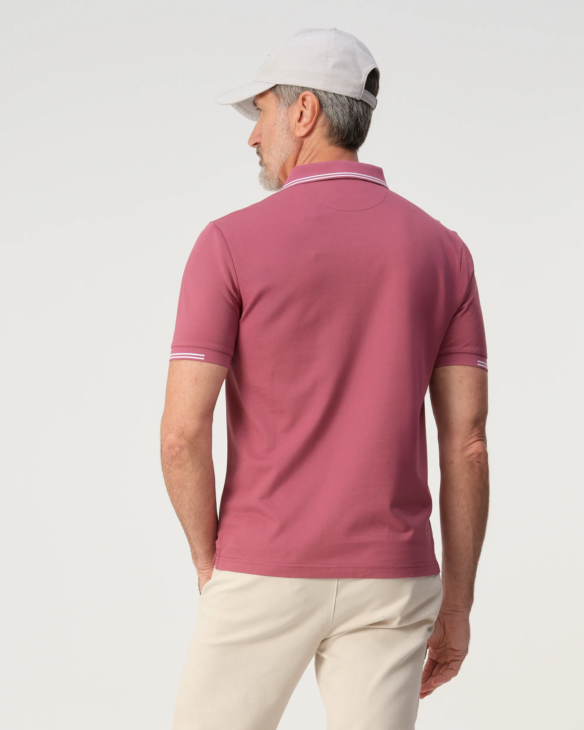 Campbell Gunner Polo Wild Ginger dark red 103545-003-L