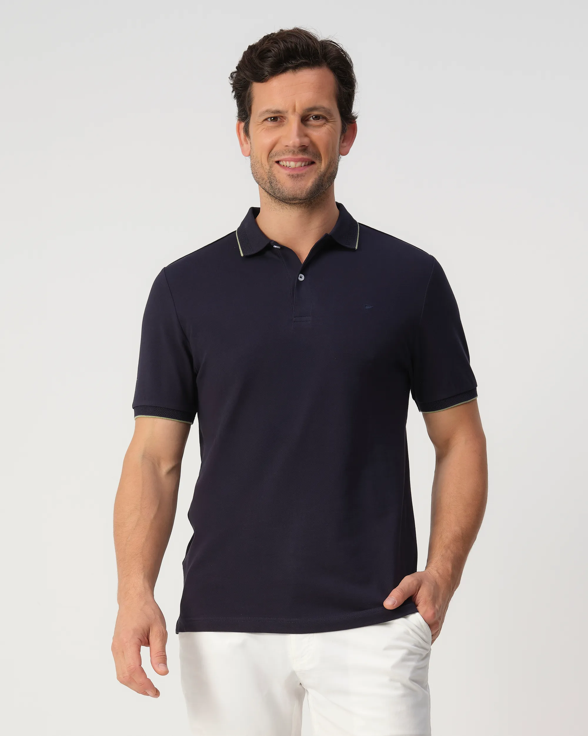 Campbell Jordan Polo Night Sky 103546-001-L