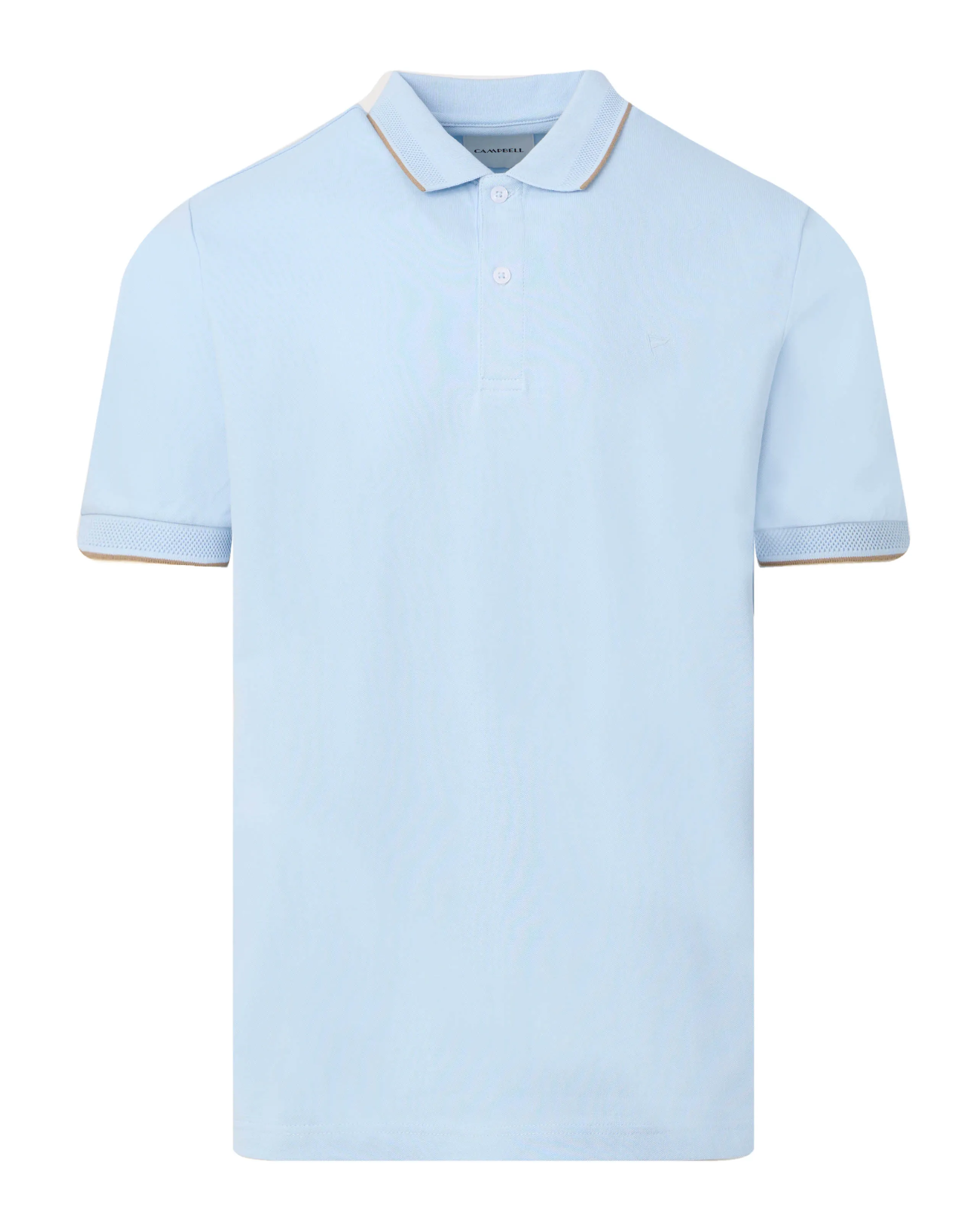 Campbell Jordan Polo Chambray Blue 103546-002-L