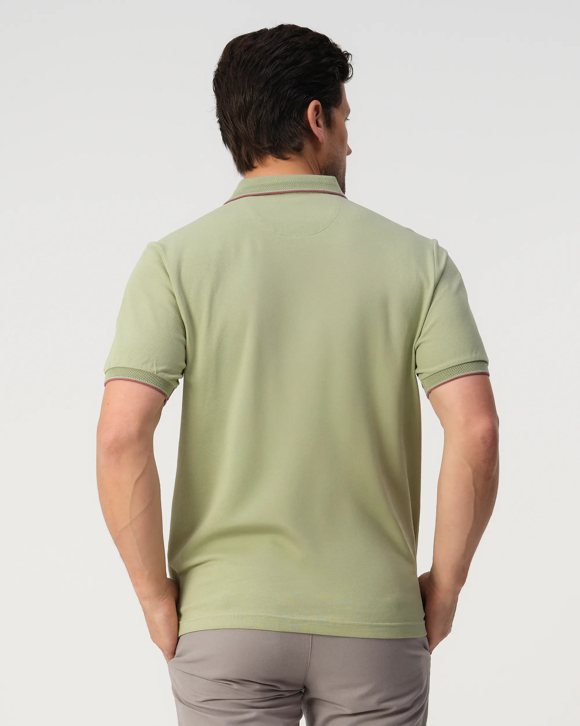 Campbell Jordan Polo Misteltoe green 103546-003-L