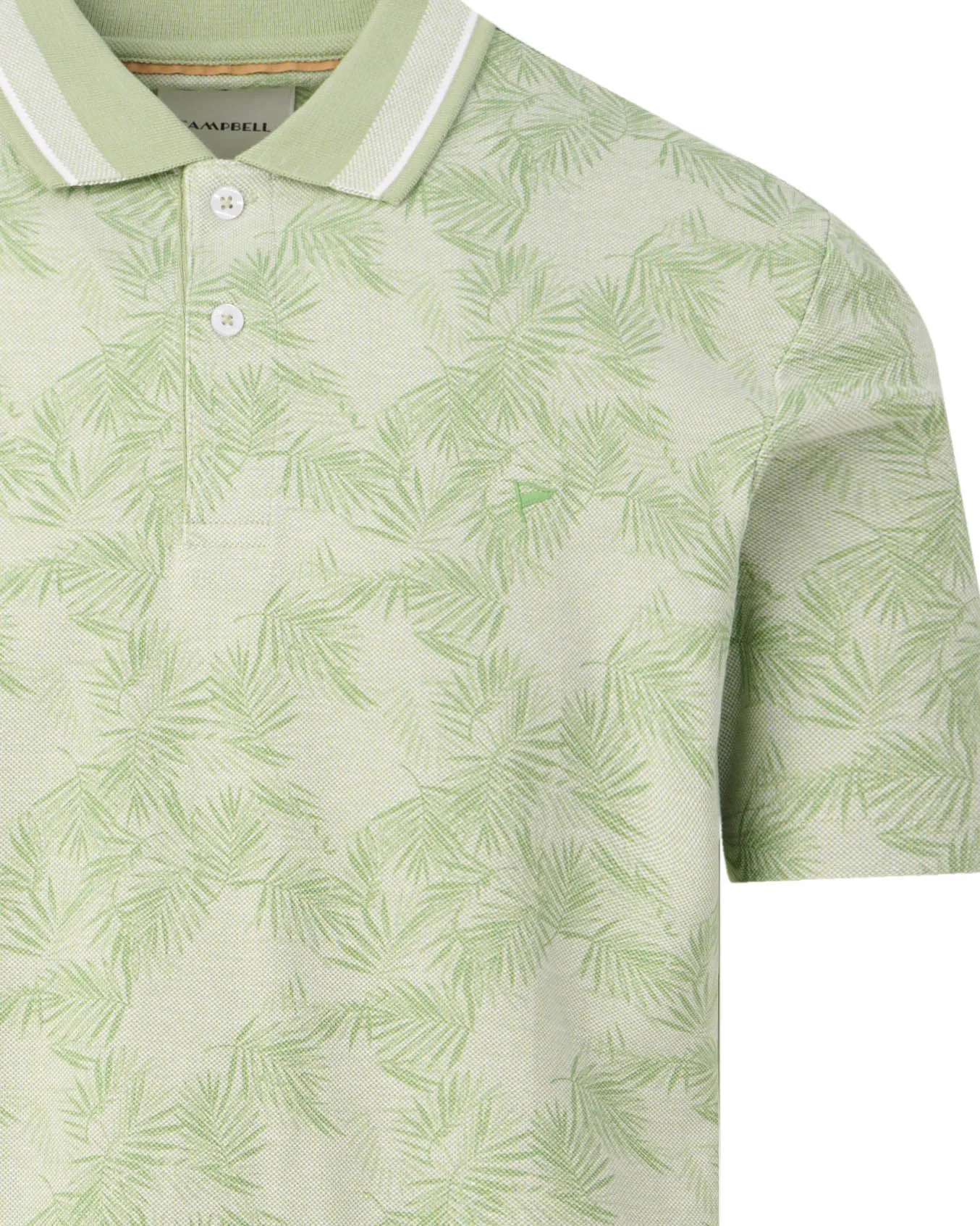 Campbell Stanson Polo Misteltoe green dessin 103547-006-L