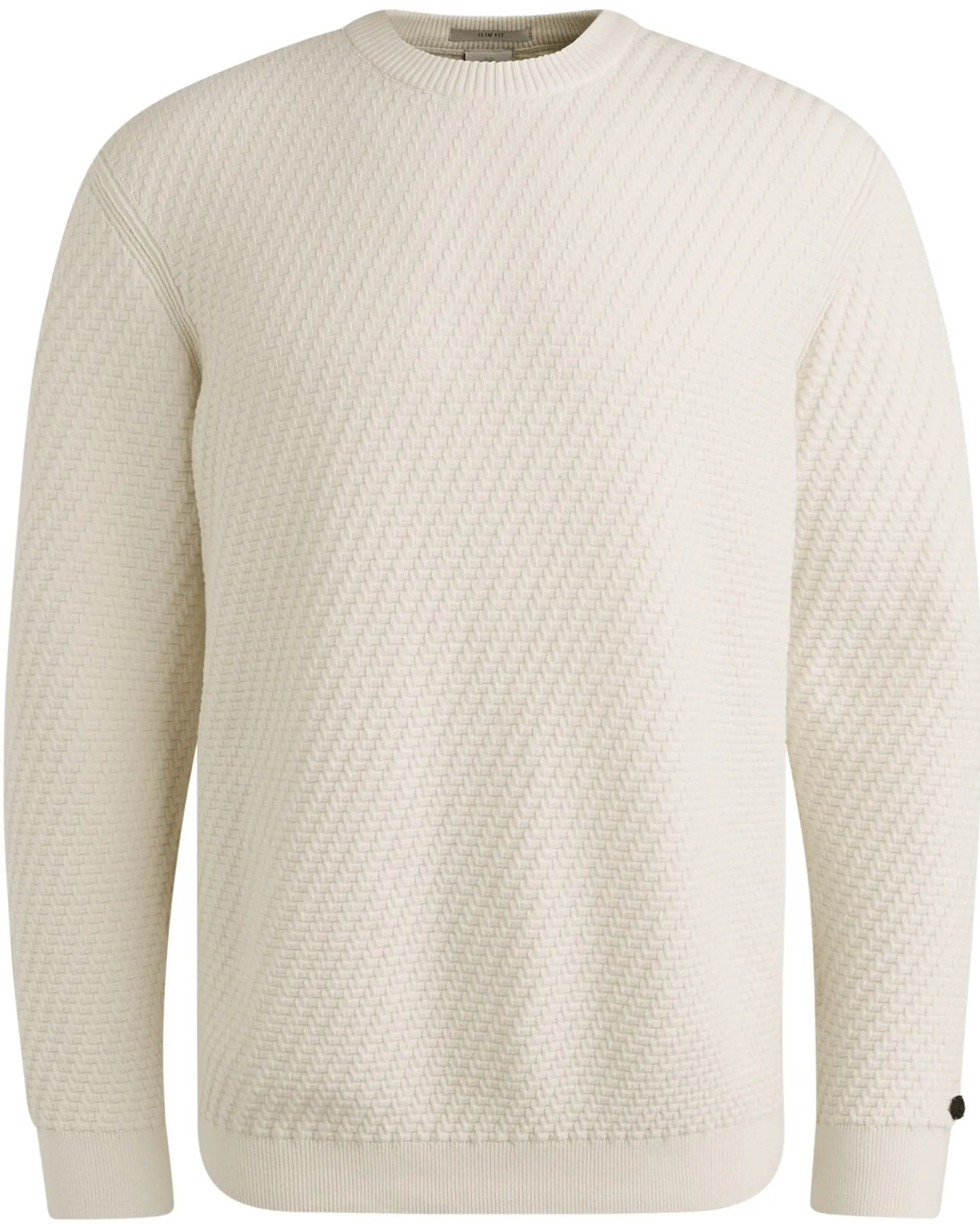Cast Iron Trui O-hals Off white 103614-001-XXL