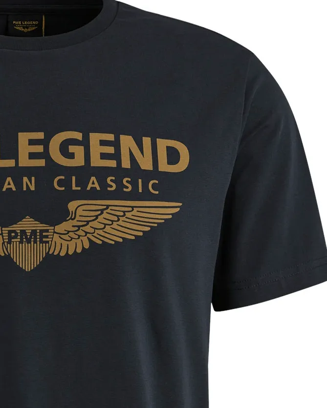 PME Legend T-shirt KM Blauw 103632-001-L