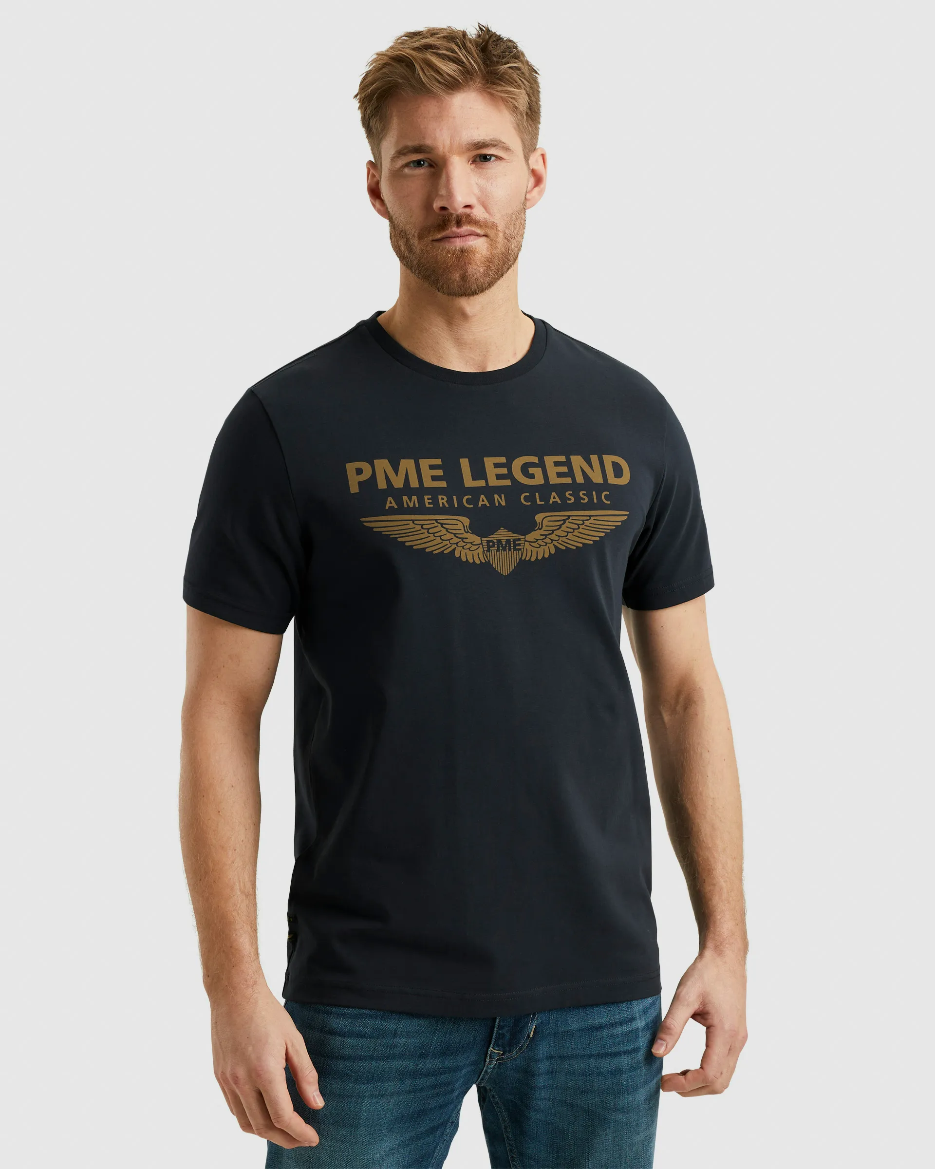 PME Legend T-shirt KM Blauw 103632-001-L