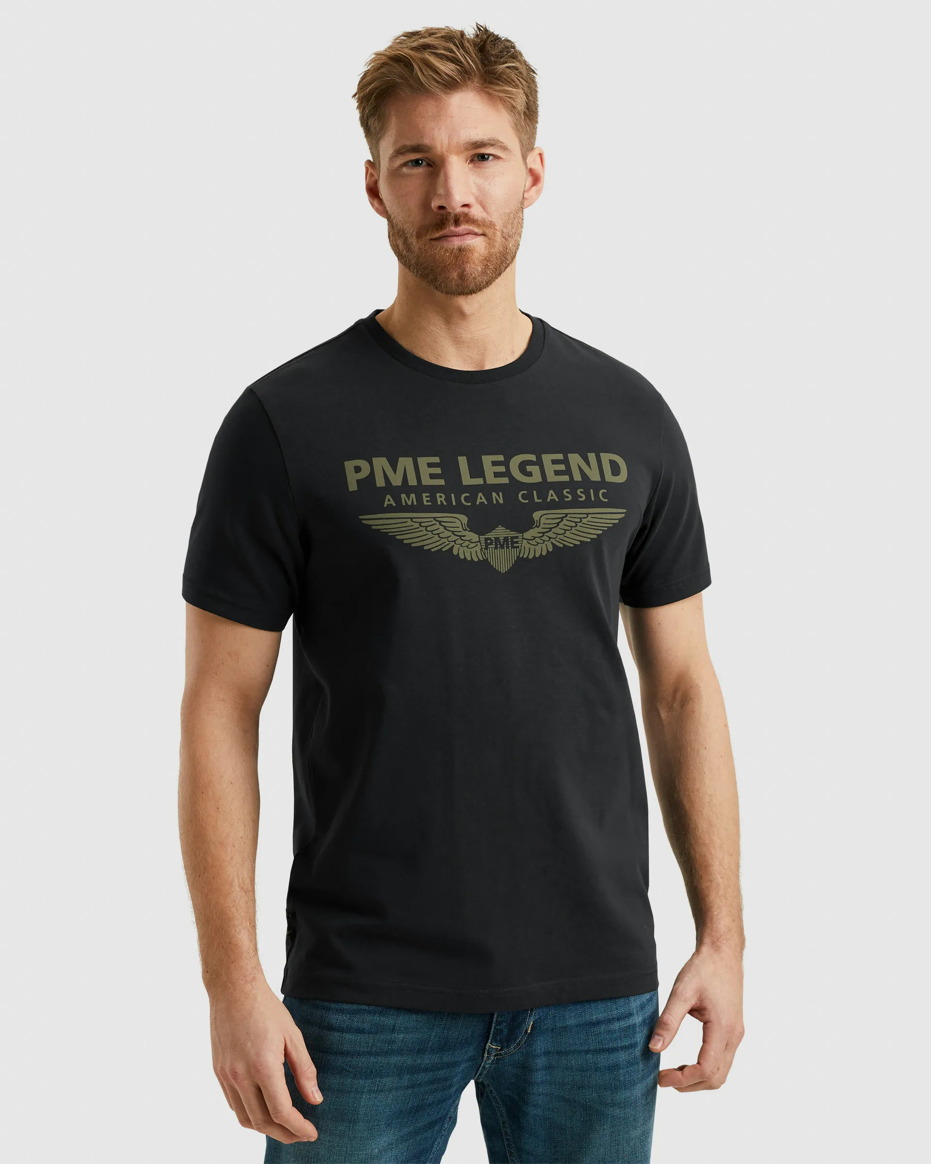 PME Legend T-shirt Korte mouw Zwart 103636-001-XL
