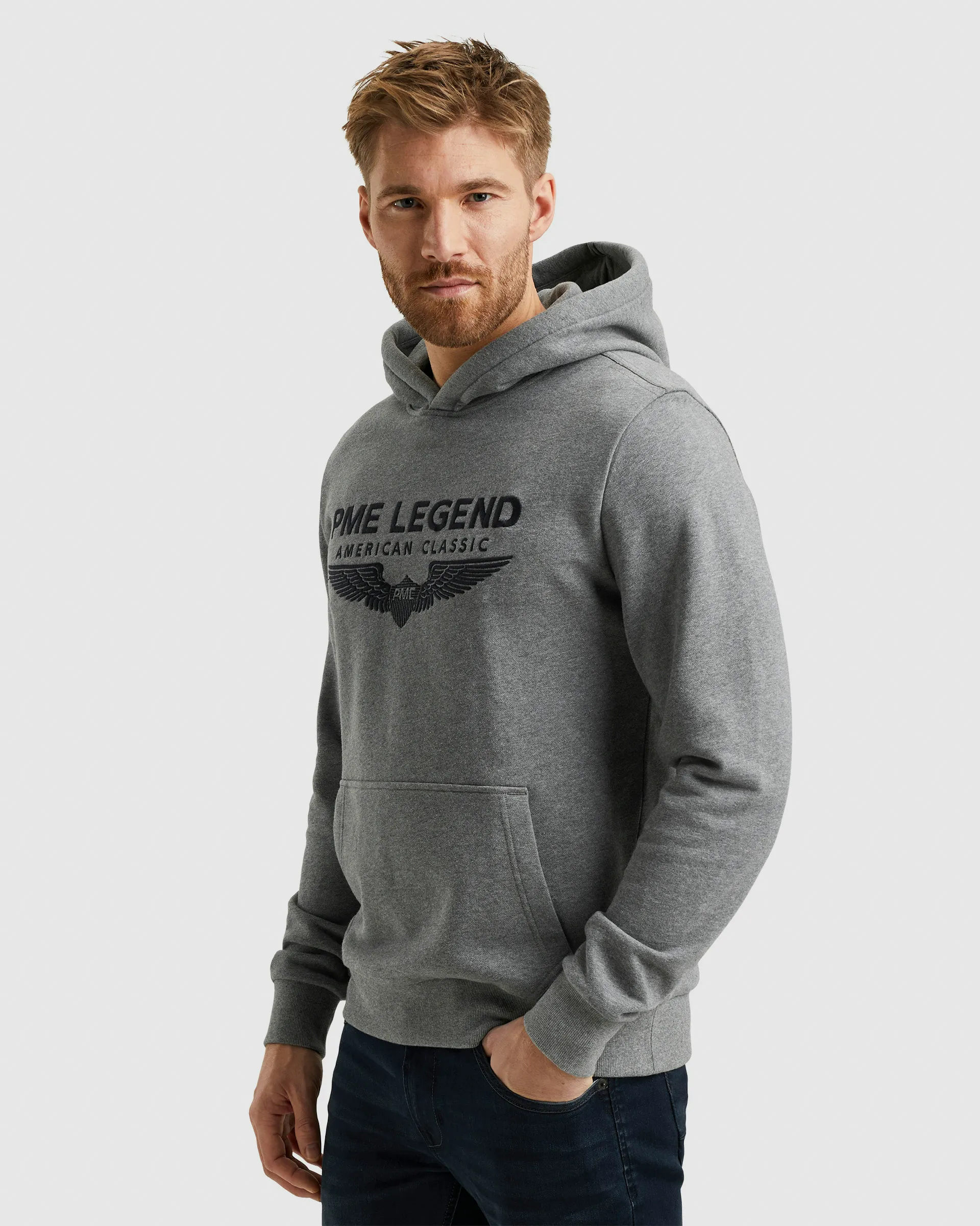 PME Legend Hoodie Grijs 103639-001-L