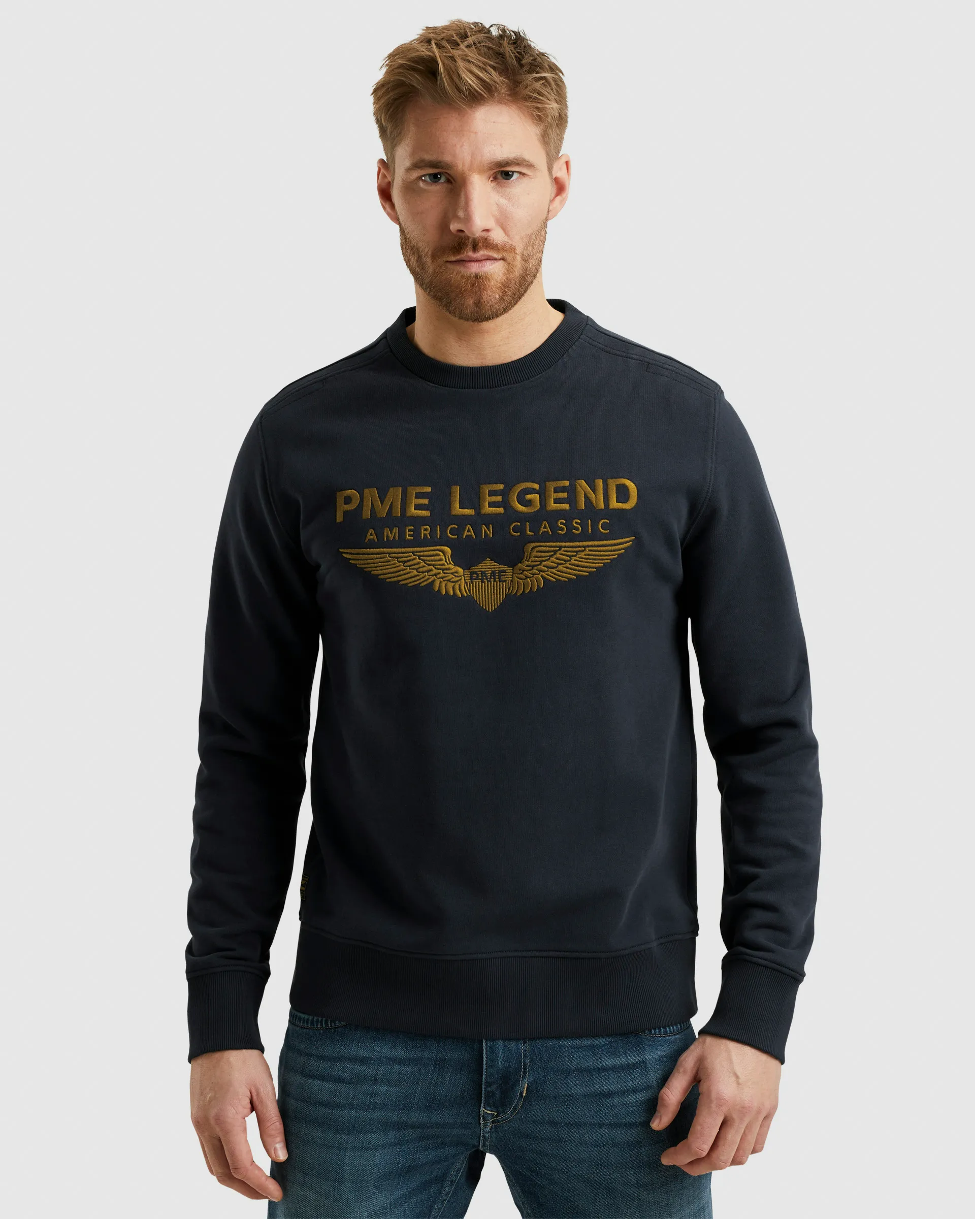 PME Legend Sweatshirt Blauw 103642-001-L