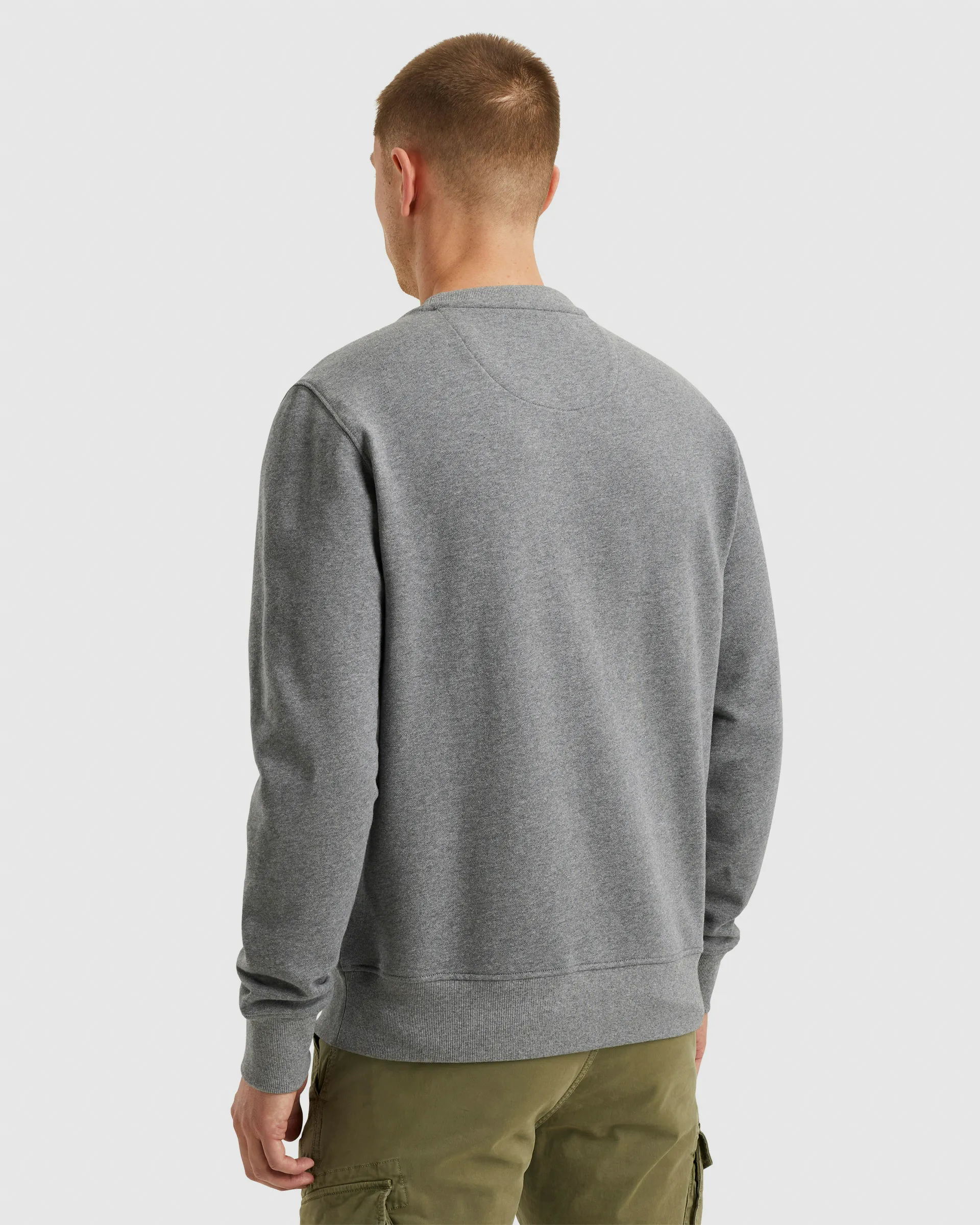 PME Legend Sweatshirt Grijs 103644-001-L
