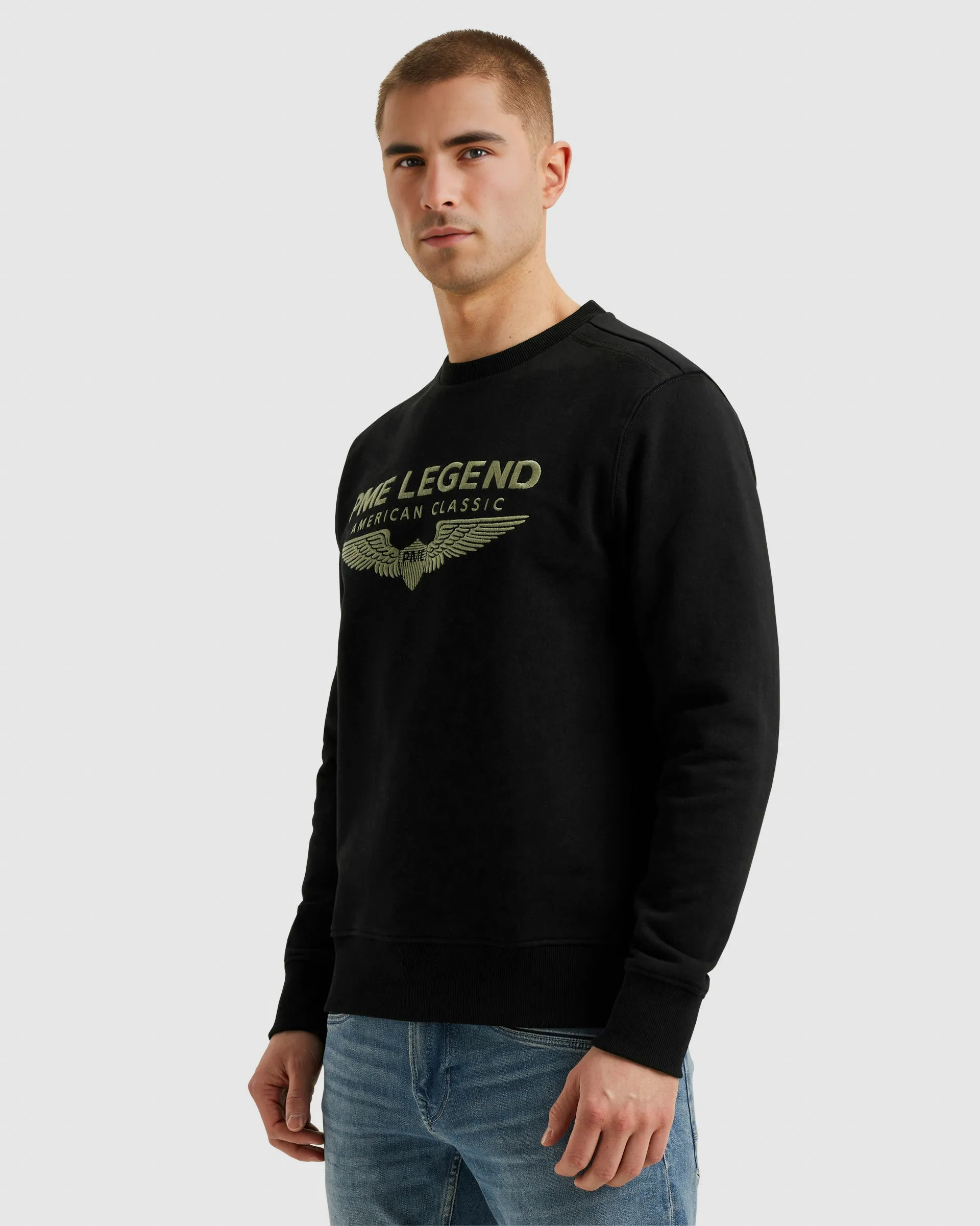 PME Legend Sweatshirt Zwart 103646-001-L