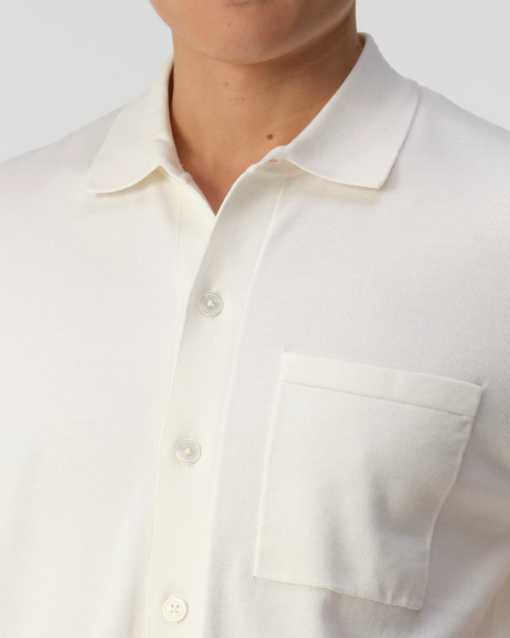 J.C. RAGS Asher Polo Coconut milk 103651-001-L