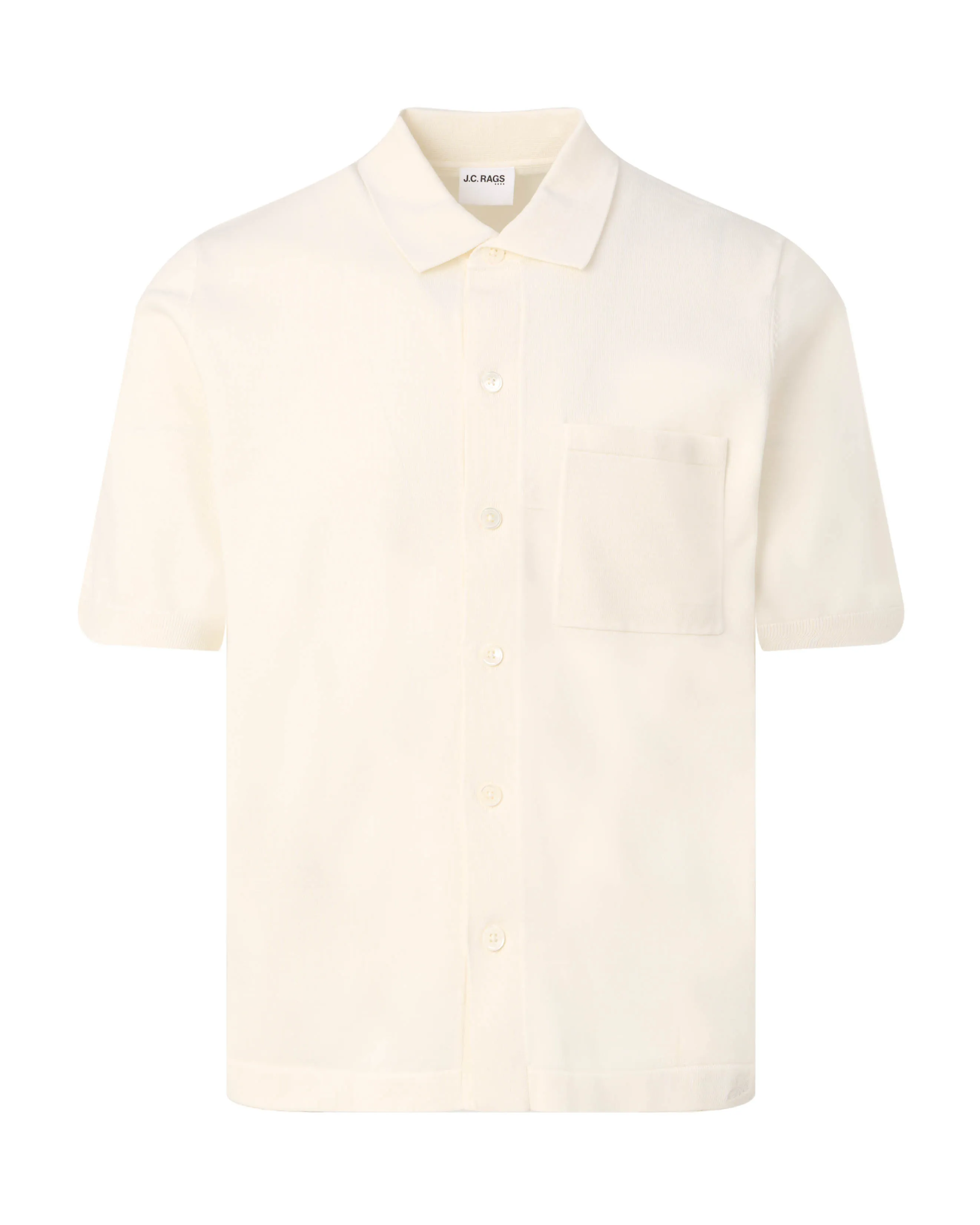 J.C. RAGS Asher Polo Coconut milk 103651-001-L