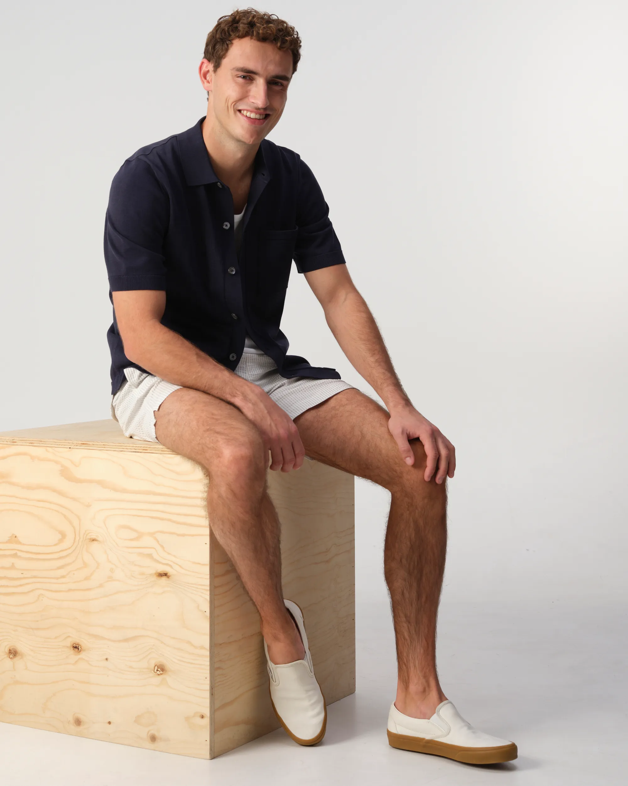 J.C. RAGS Asher Polo Sky Captain 103651-002-L