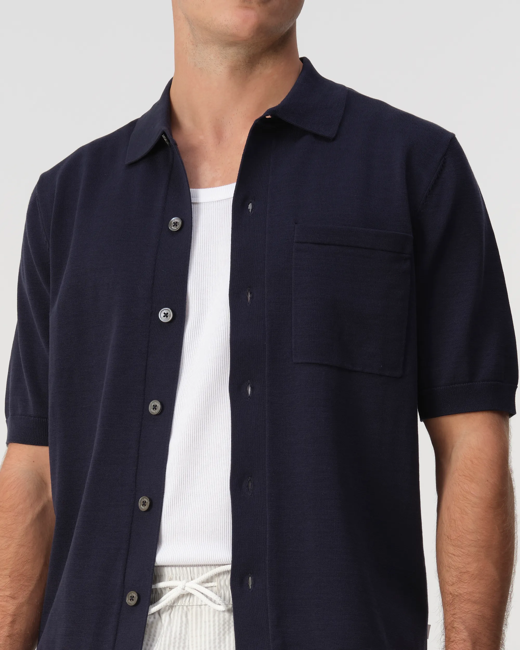 J.C. RAGS Asher Polo Sky Captain 103651-002-L