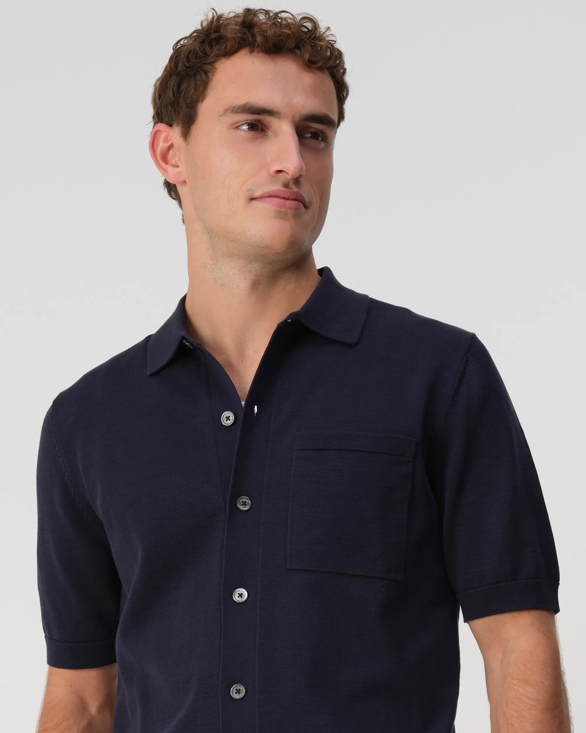 J.C. RAGS Asher Polo Sky Captain 103651-002-L