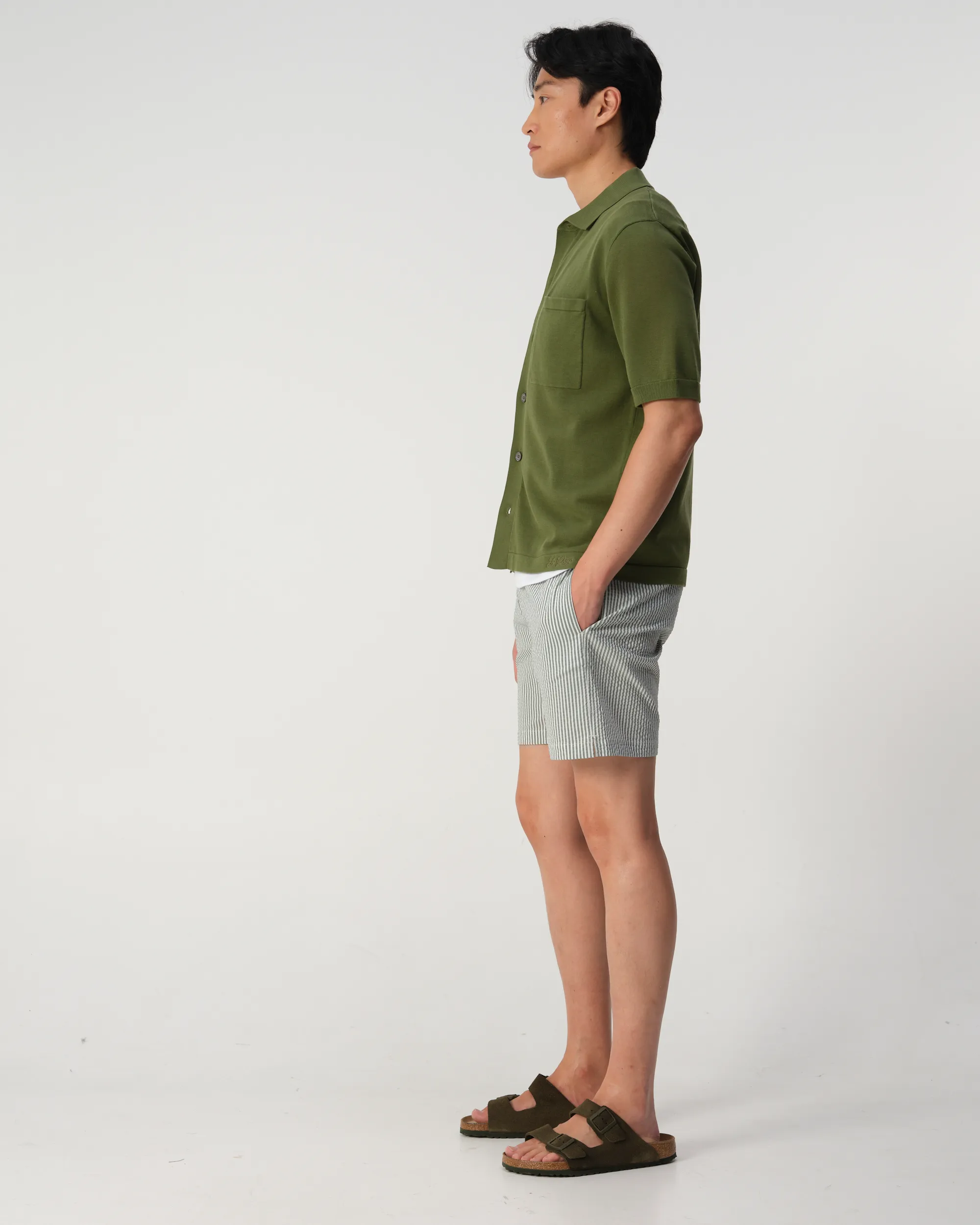 J.C. RAGS Asher Polo Cypress green 103651-004-L