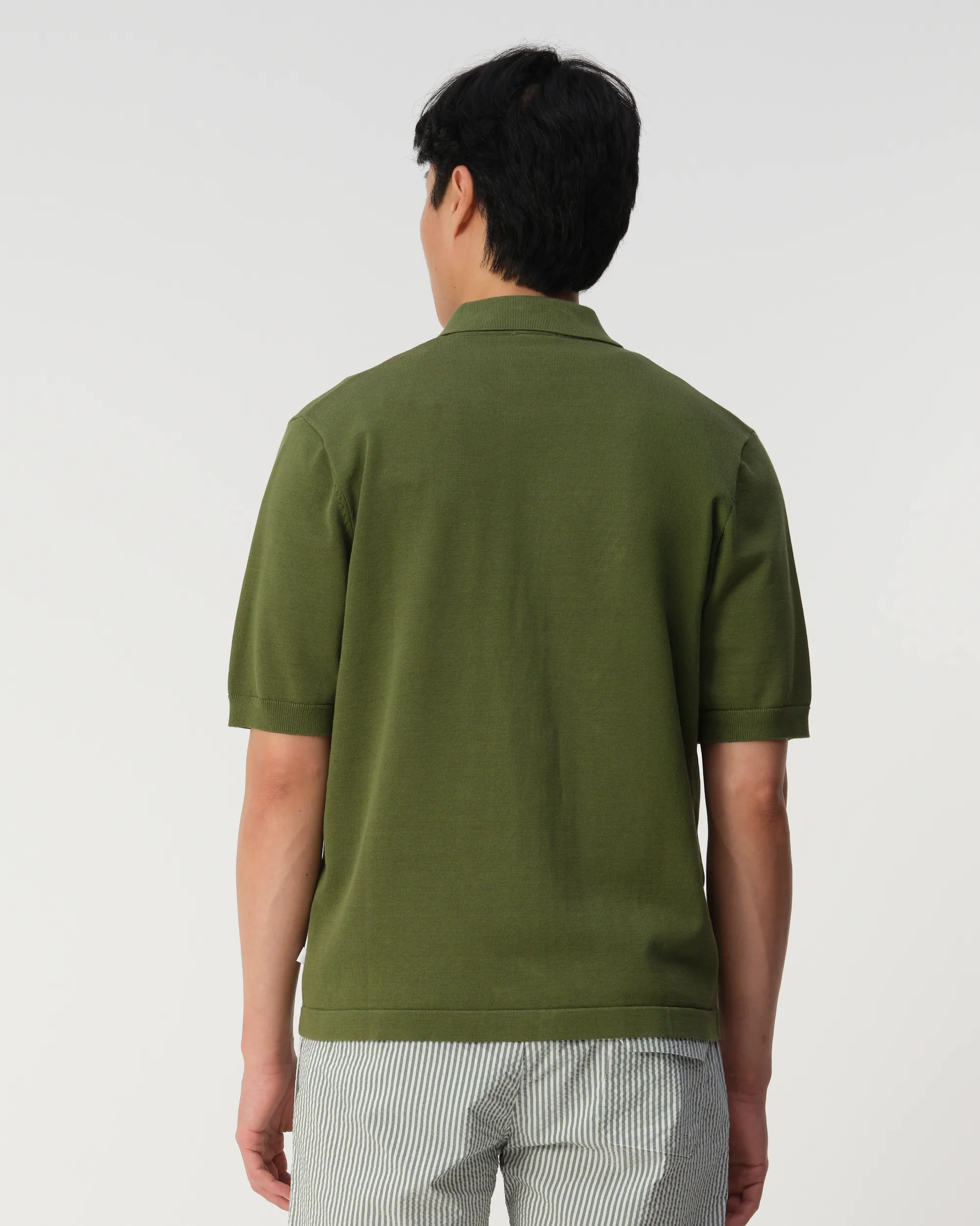 J.C. RAGS Asher Polo Cypress green 103651-004-L
