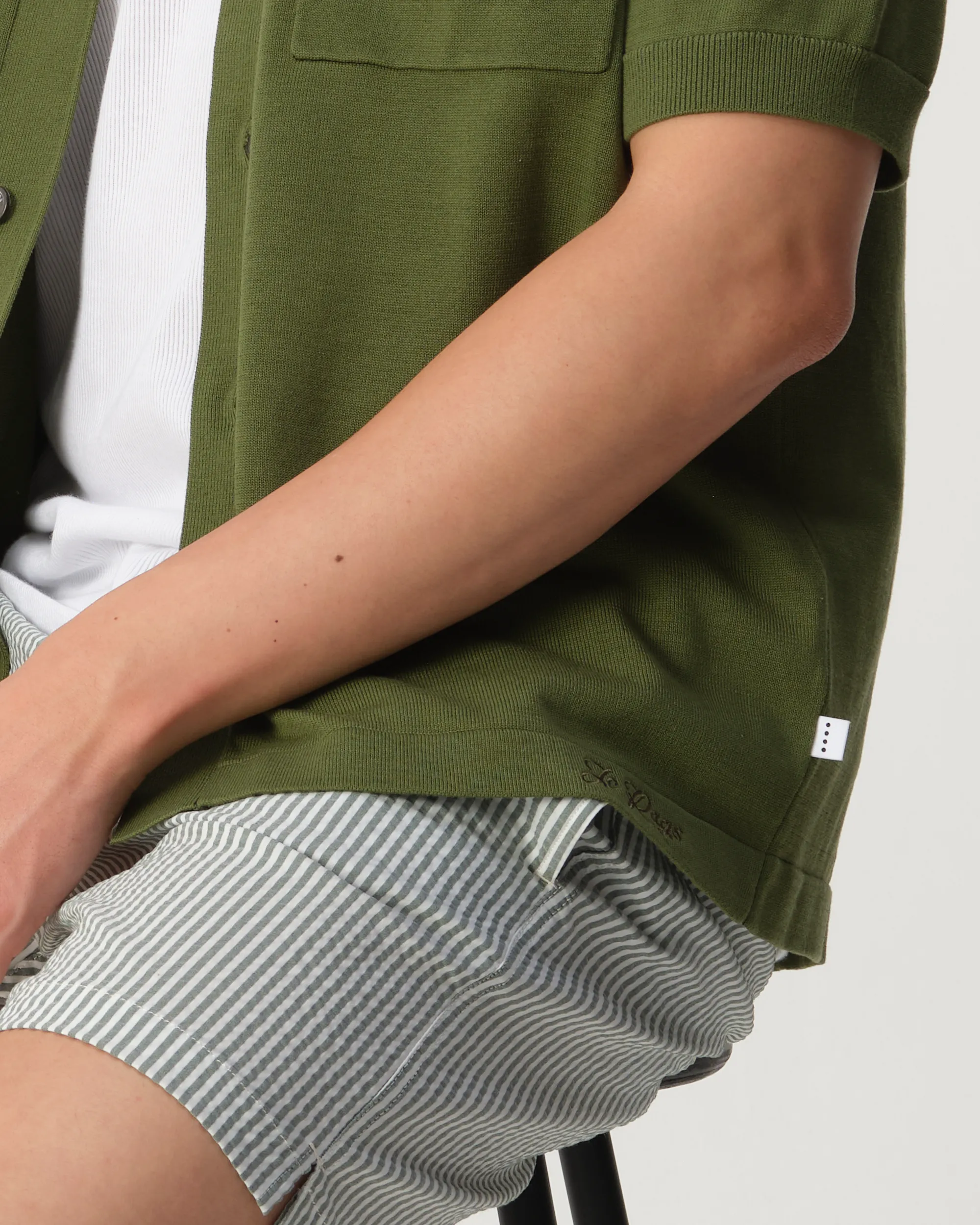 J.C. RAGS Asher Polo Cypress green 103651-004-L