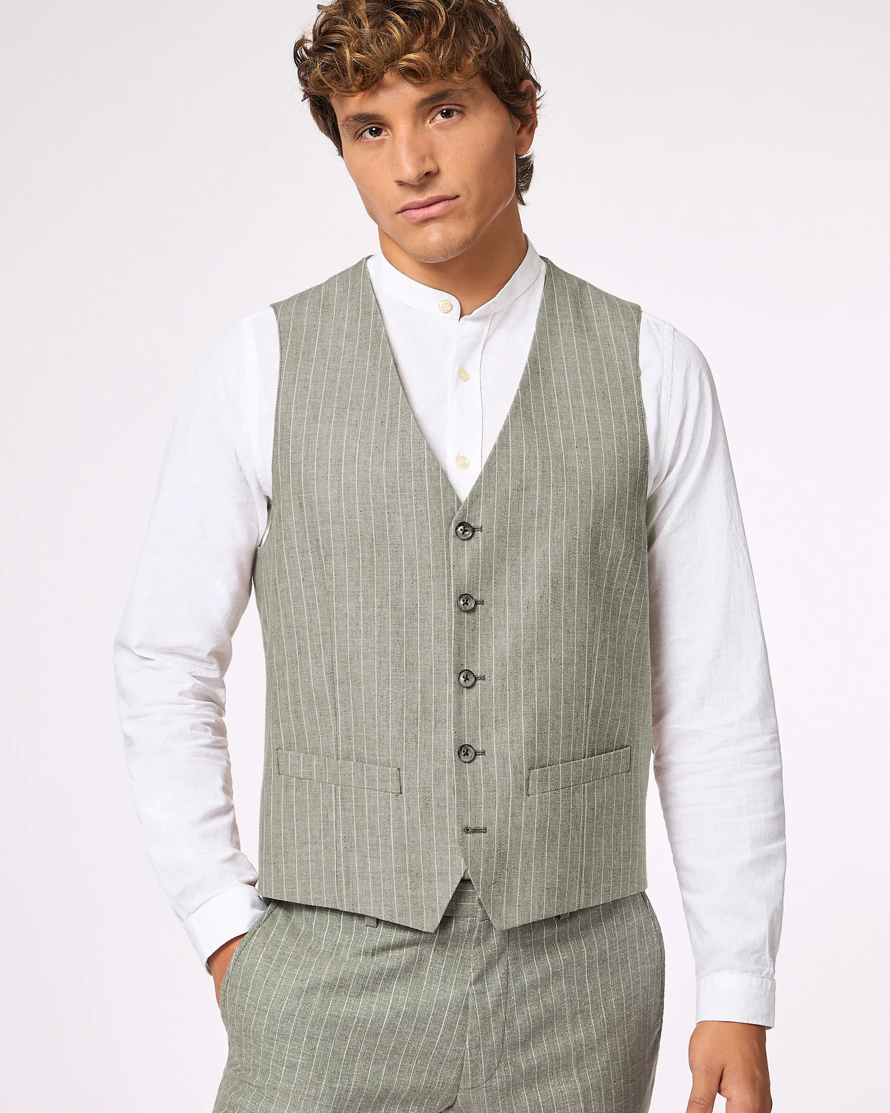 Roy Robson Jacket Groen 103657-001-102