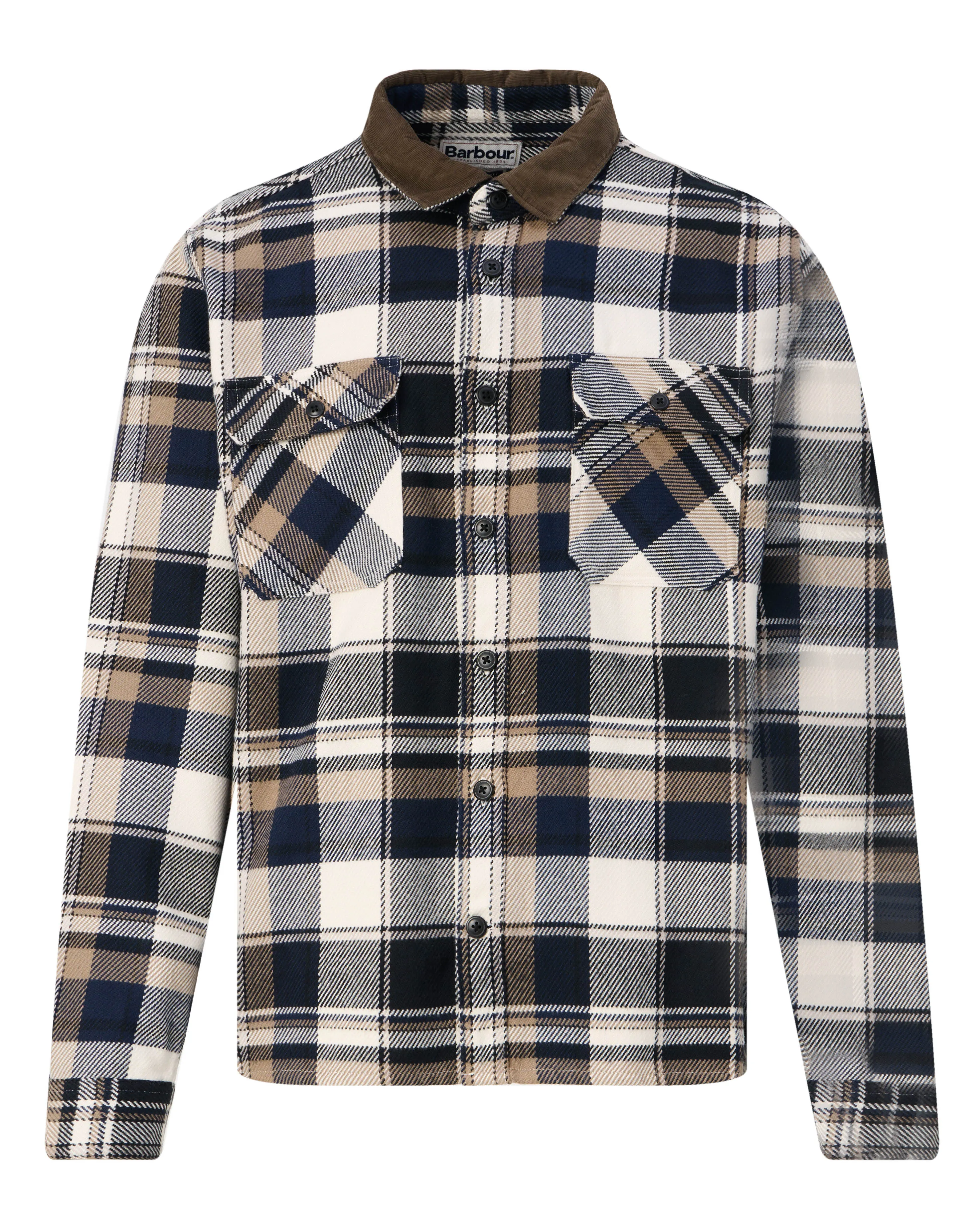 Barbour Casual Overhemd LM Donker blauw 103719-001-L