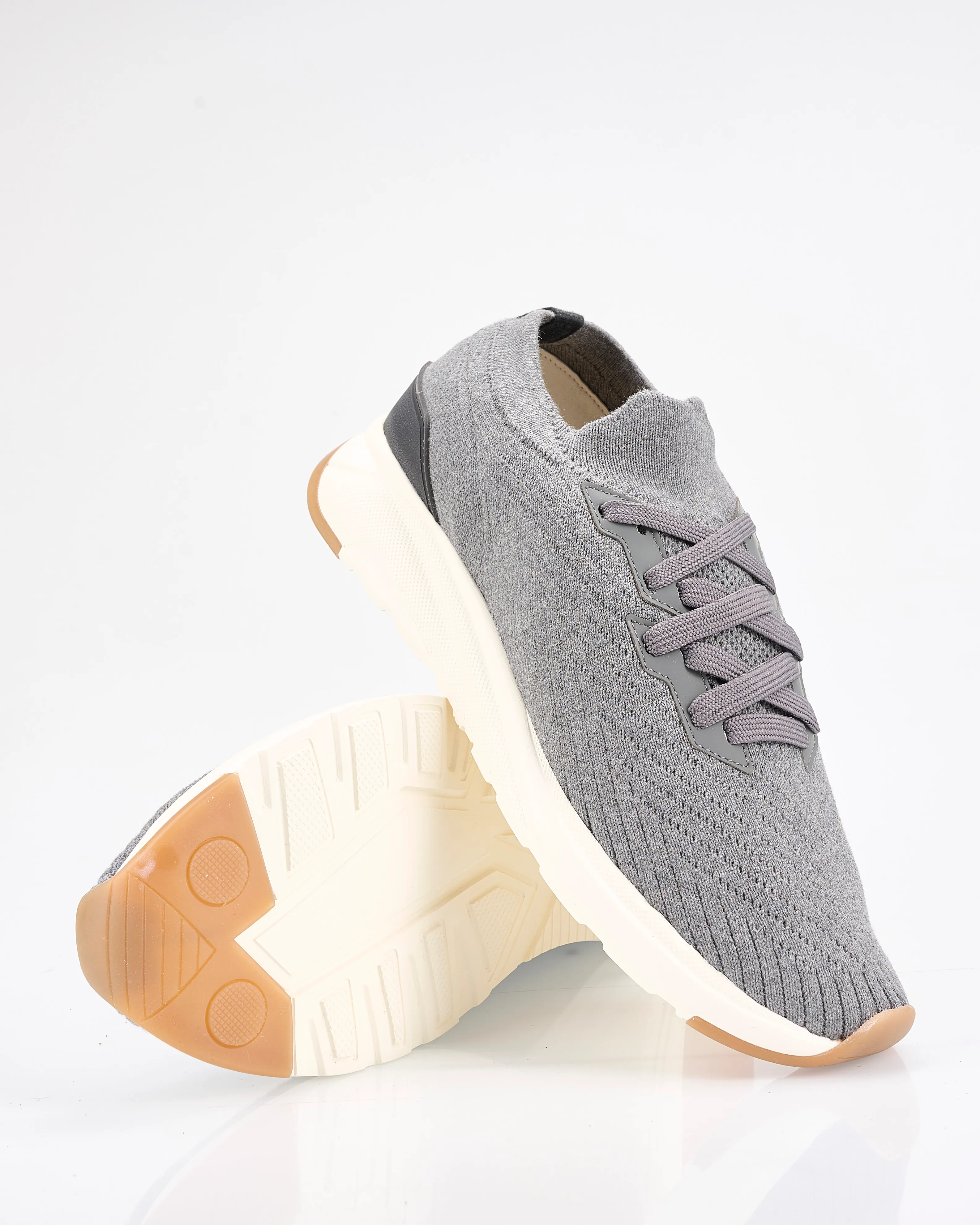 Nubikk Weston Knitto Sneakers Grijs 103949-001-41