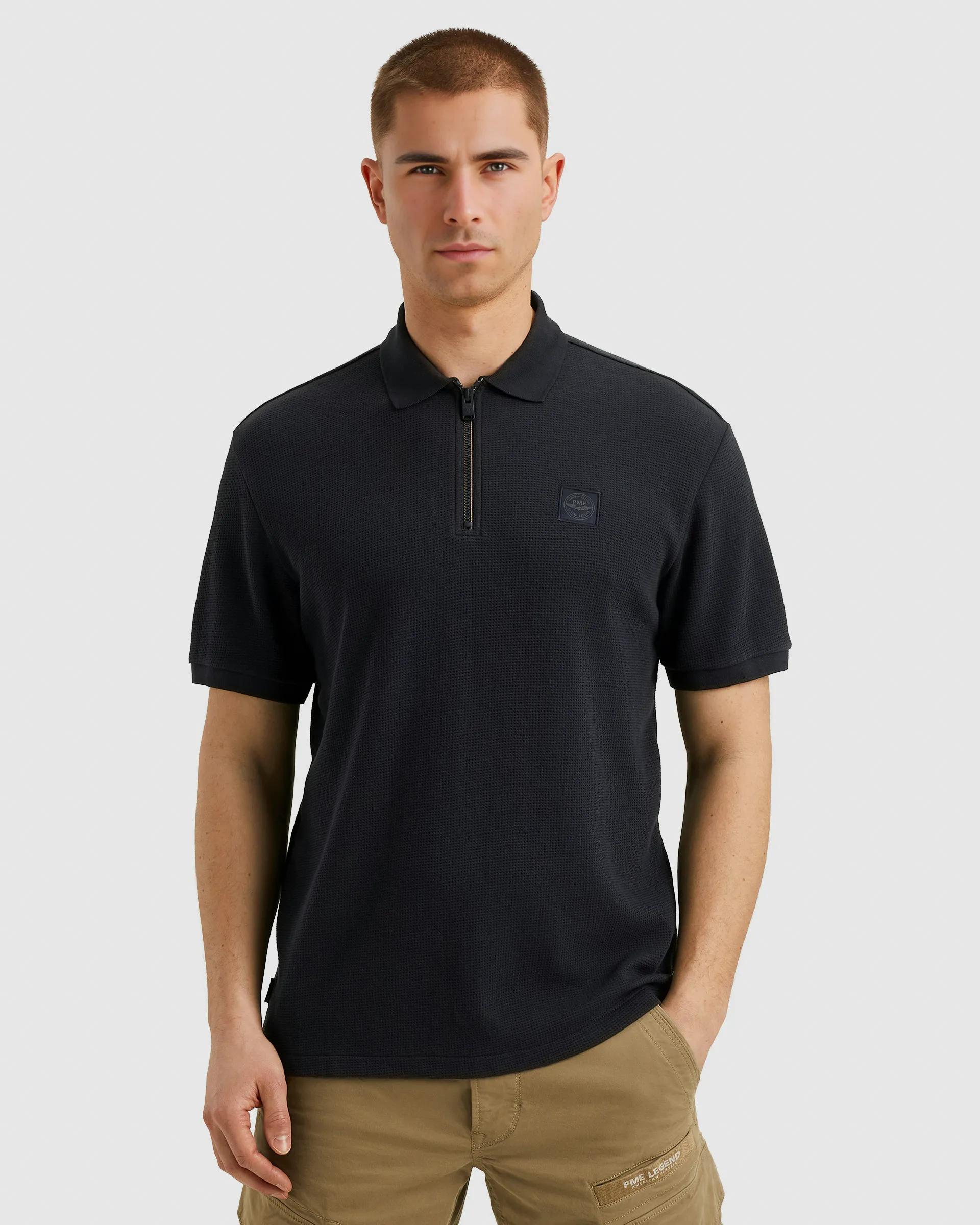 PME Legend Polo SS Blauw 104340-001-L