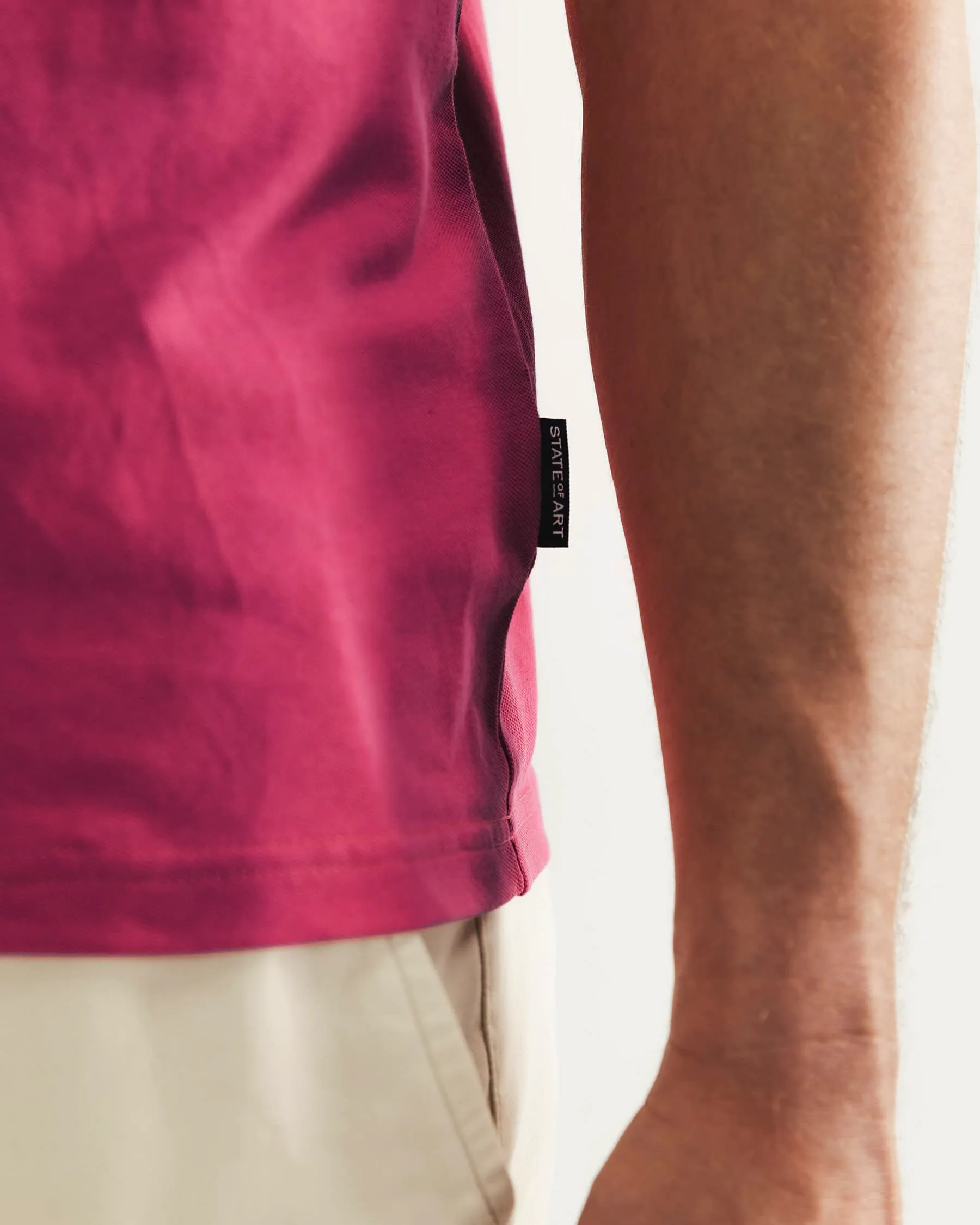 State of Art Polo SS Rood 104365-001-4XL