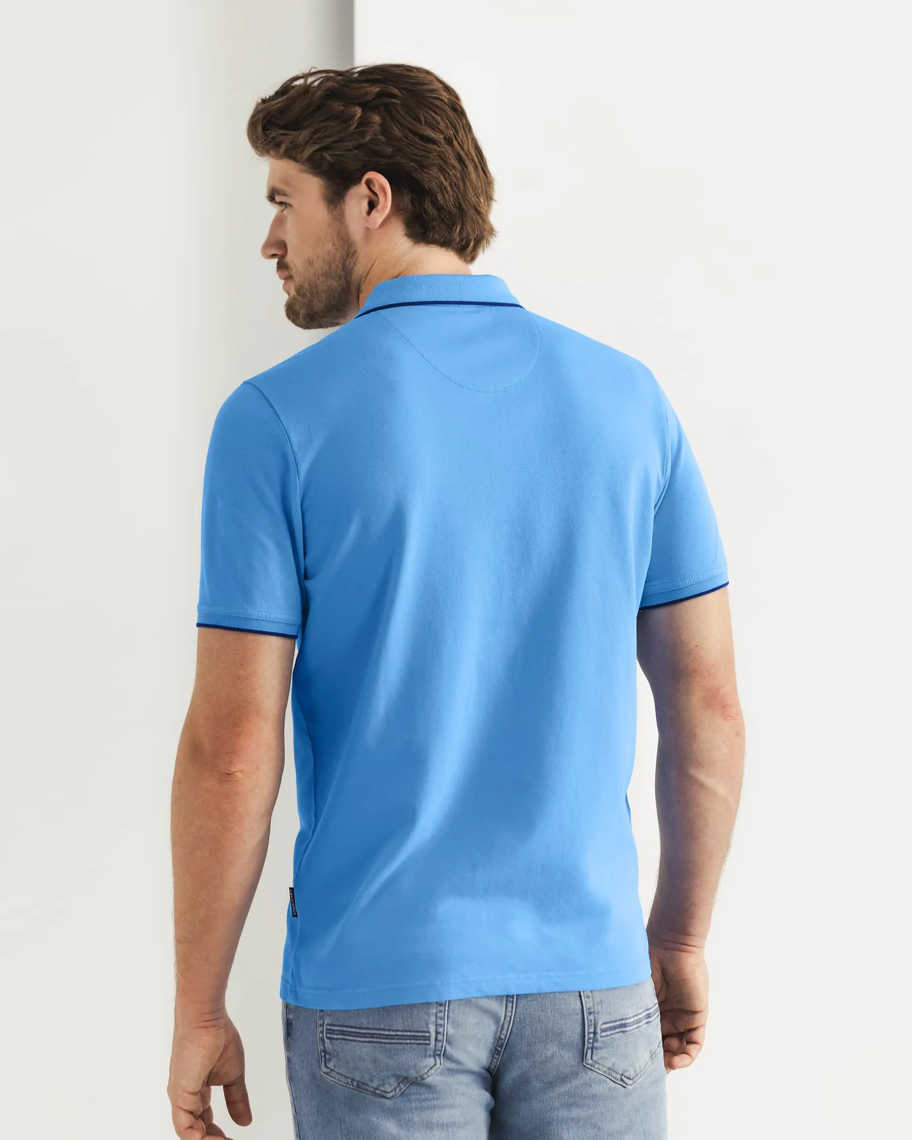 State of Art Polo SS Licht blauw 104366-001-4XL