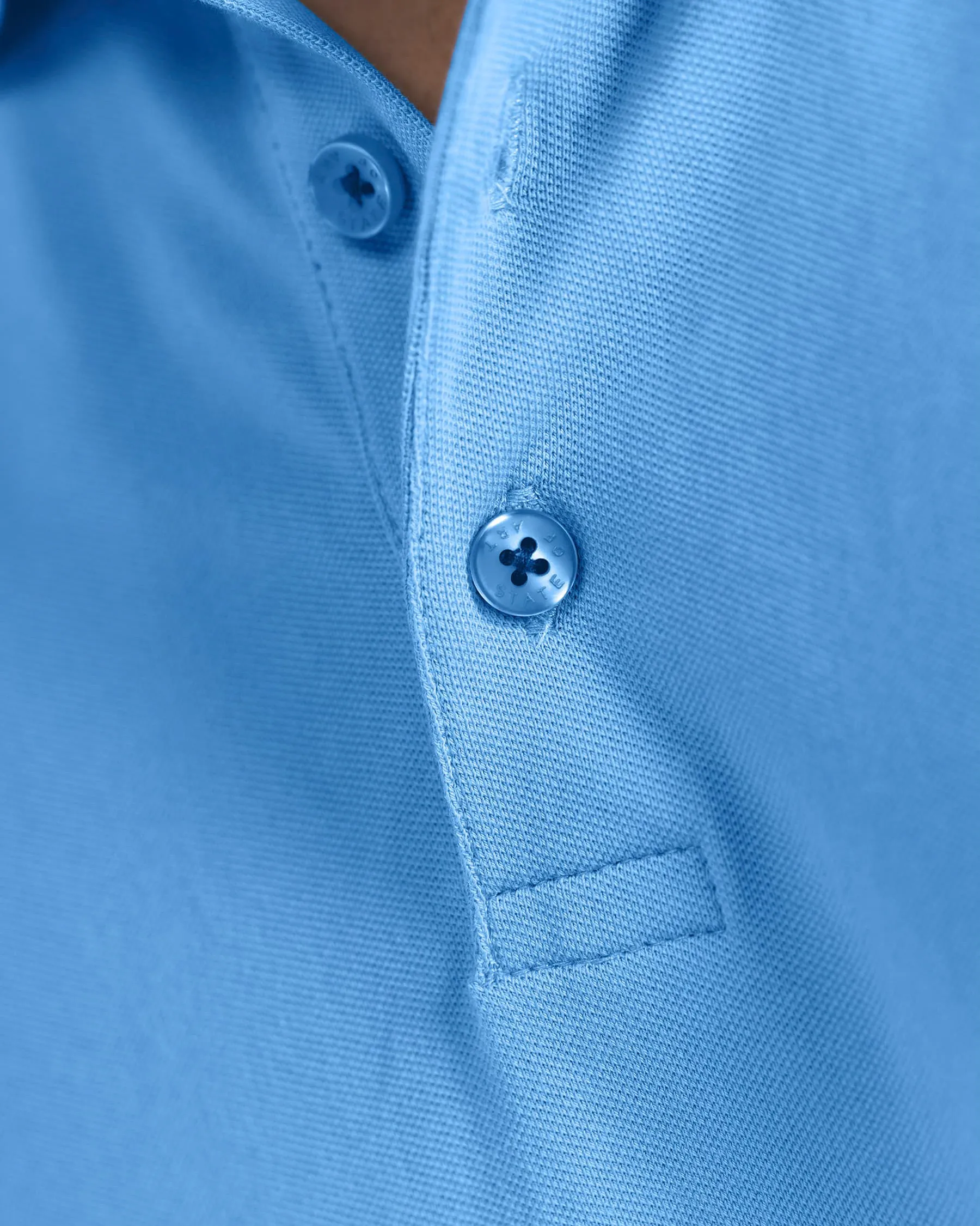 State of Art Polo SS Licht blauw 104366-001-4XL